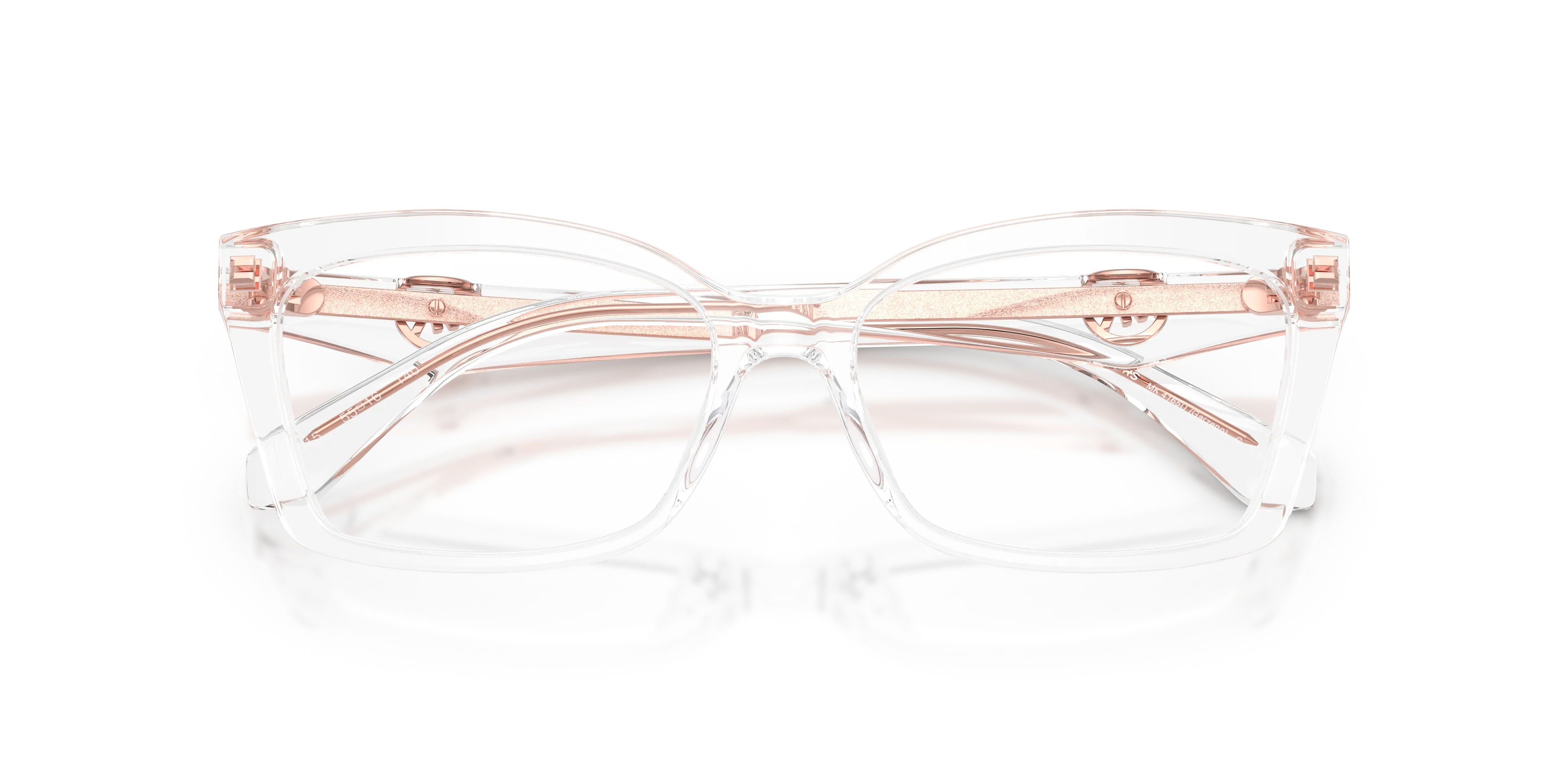 Michael Kors MK4165U GARZENO 3015 Montature da vista Acetato Trasparente Squadrata Normale - immagine 2
