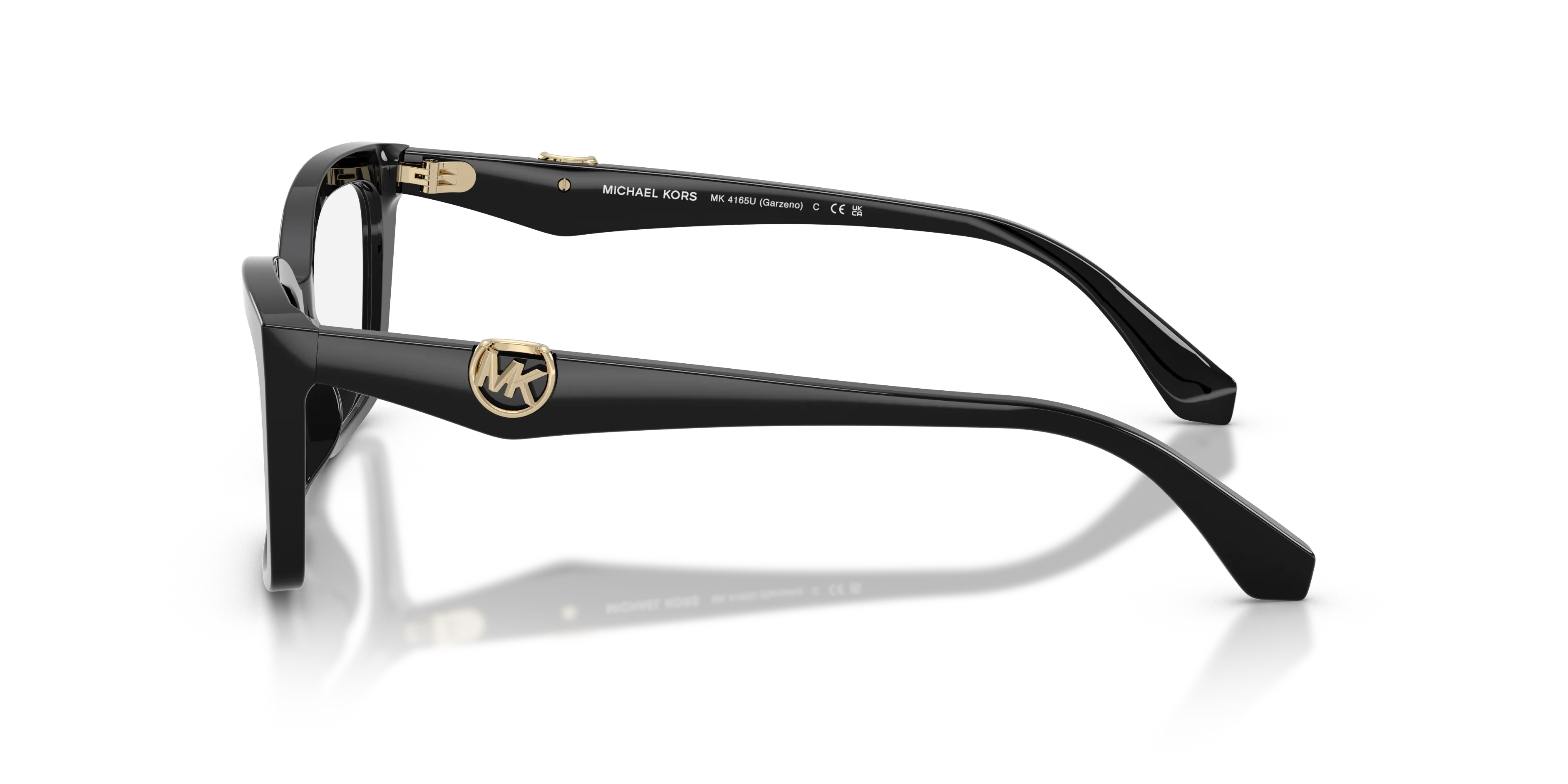 Michael Kors MK4165U GARZENO 3005 Montature da vista Acetato Nero Squadrata Normale - immagine 4