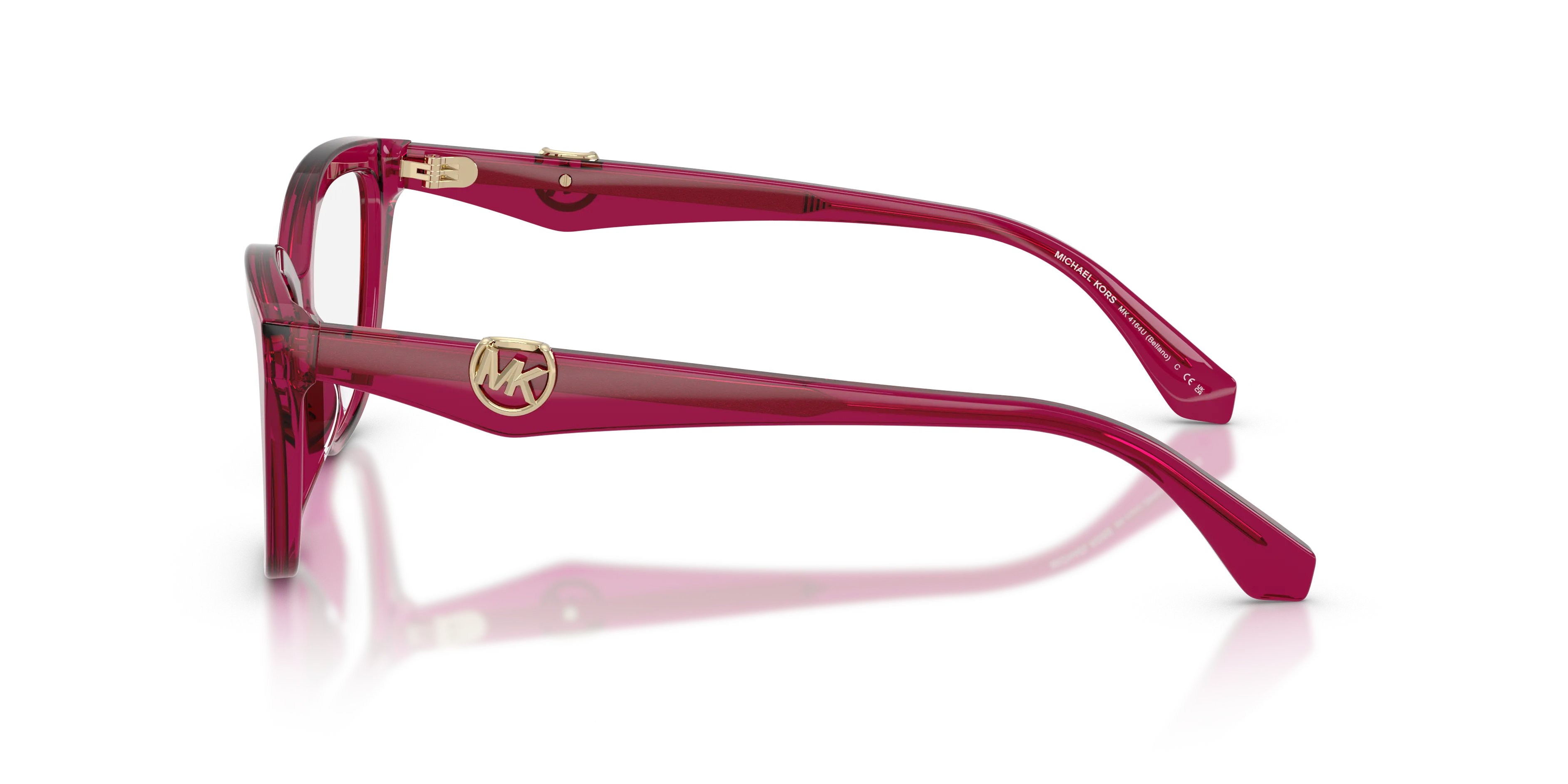 Michael Kors MK4164U BELLANO 4032 Montature da vista Acetato Viola Cat Eye Normale - immagine 4