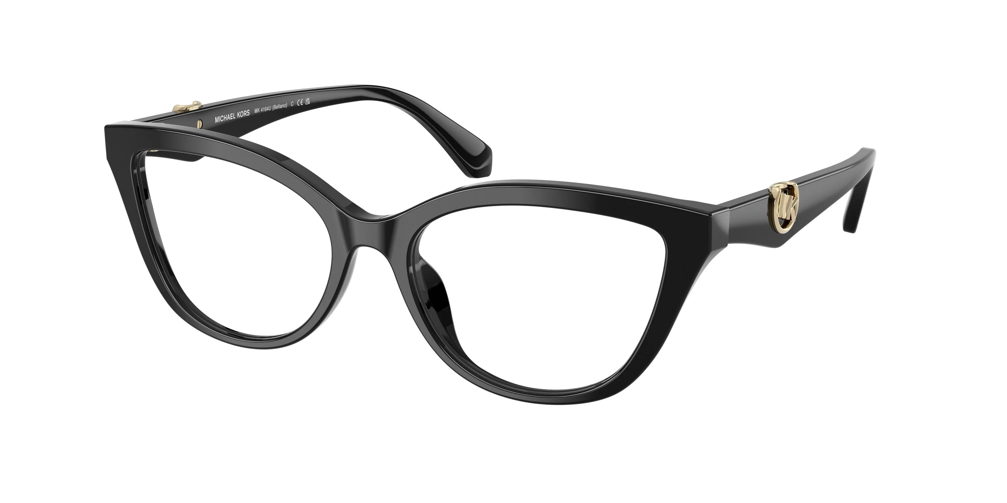 Michael Kors MK4164U BELLANO 3005 Montature da vista Acetato Nero Cat Eye Normale - immagine 1