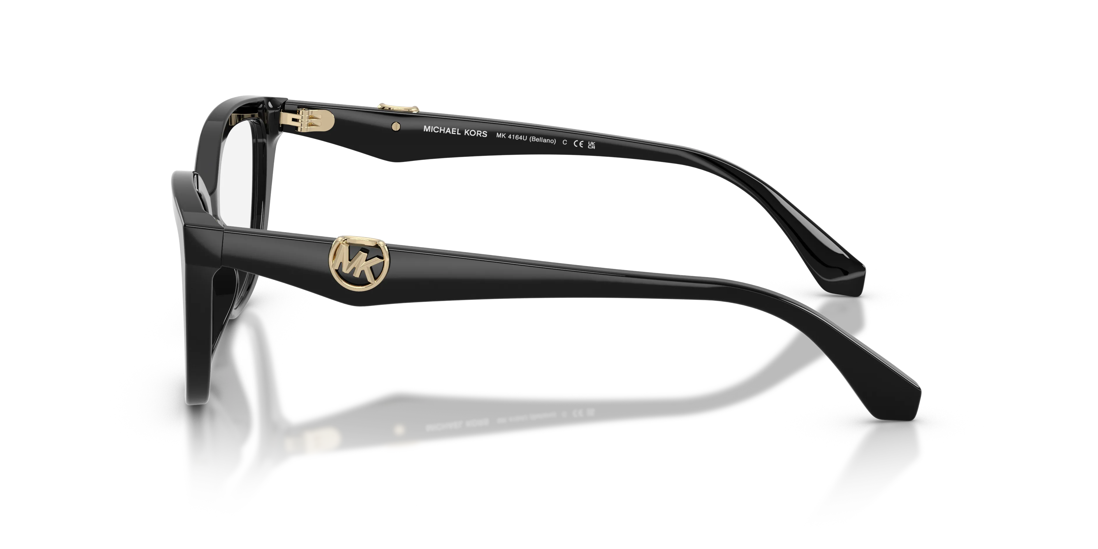 Michael Kors MK4164U BELLANO 3005 Montature da vista Acetato Nero Cat Eye Normale - immagine 4