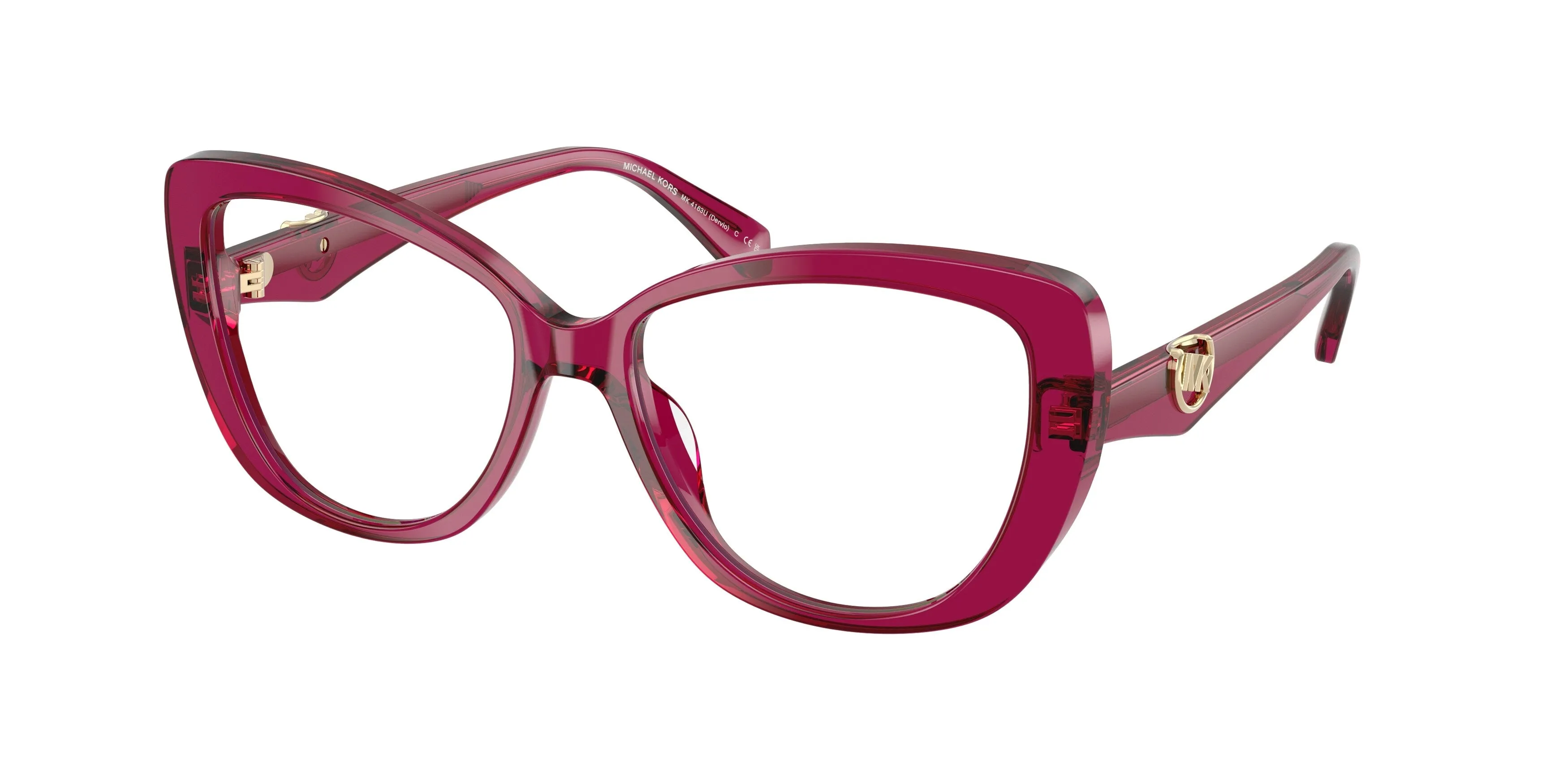 Michael Kors MK4163U DERVIO 4032 Montature da vista Acetato Viola Farfalla Normale - immagine 1
