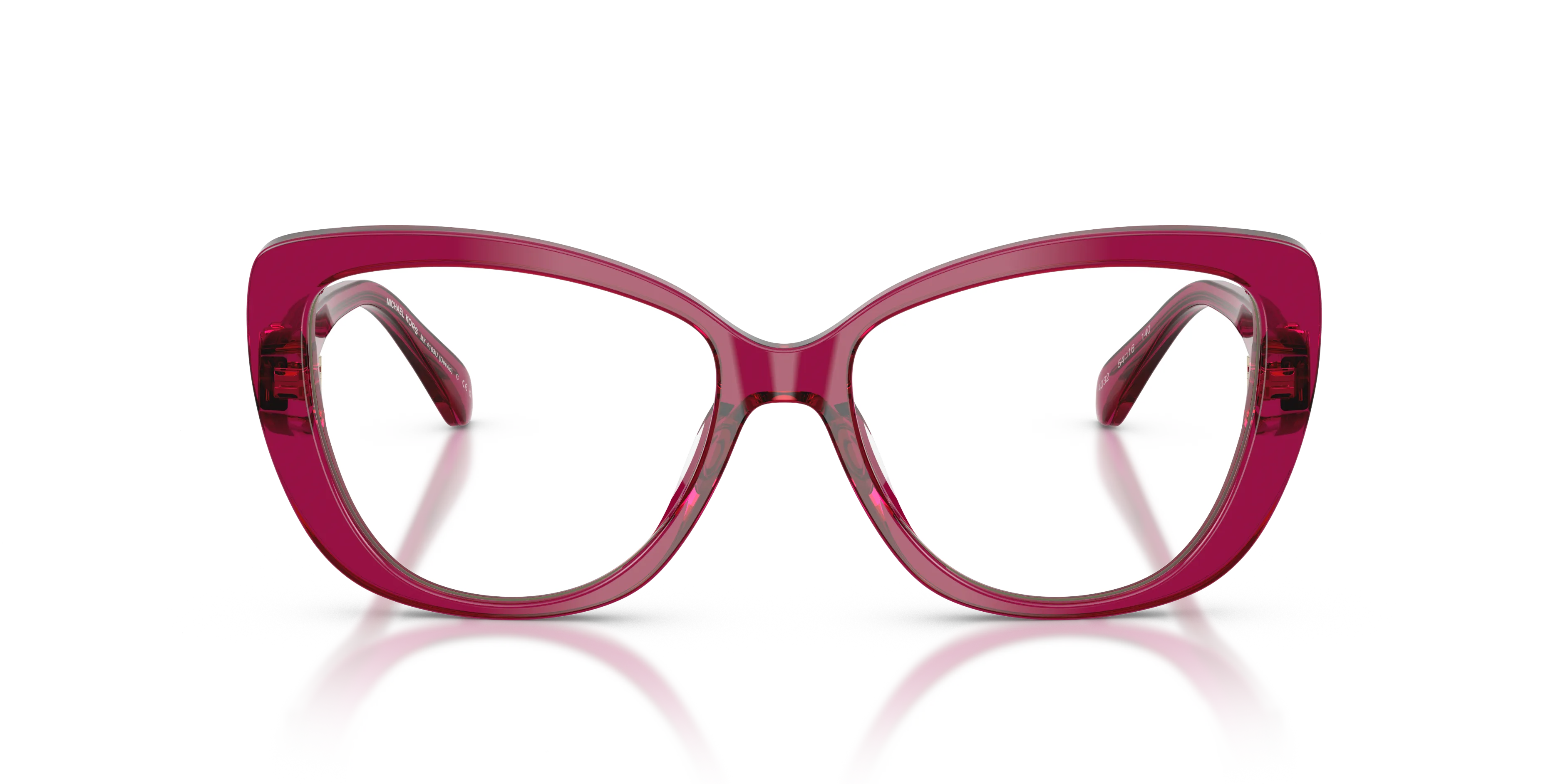 Michael Kors MK4163U DERVIO 4032 Montature da vista Acetato Viola Farfalla Normale - immagine 3