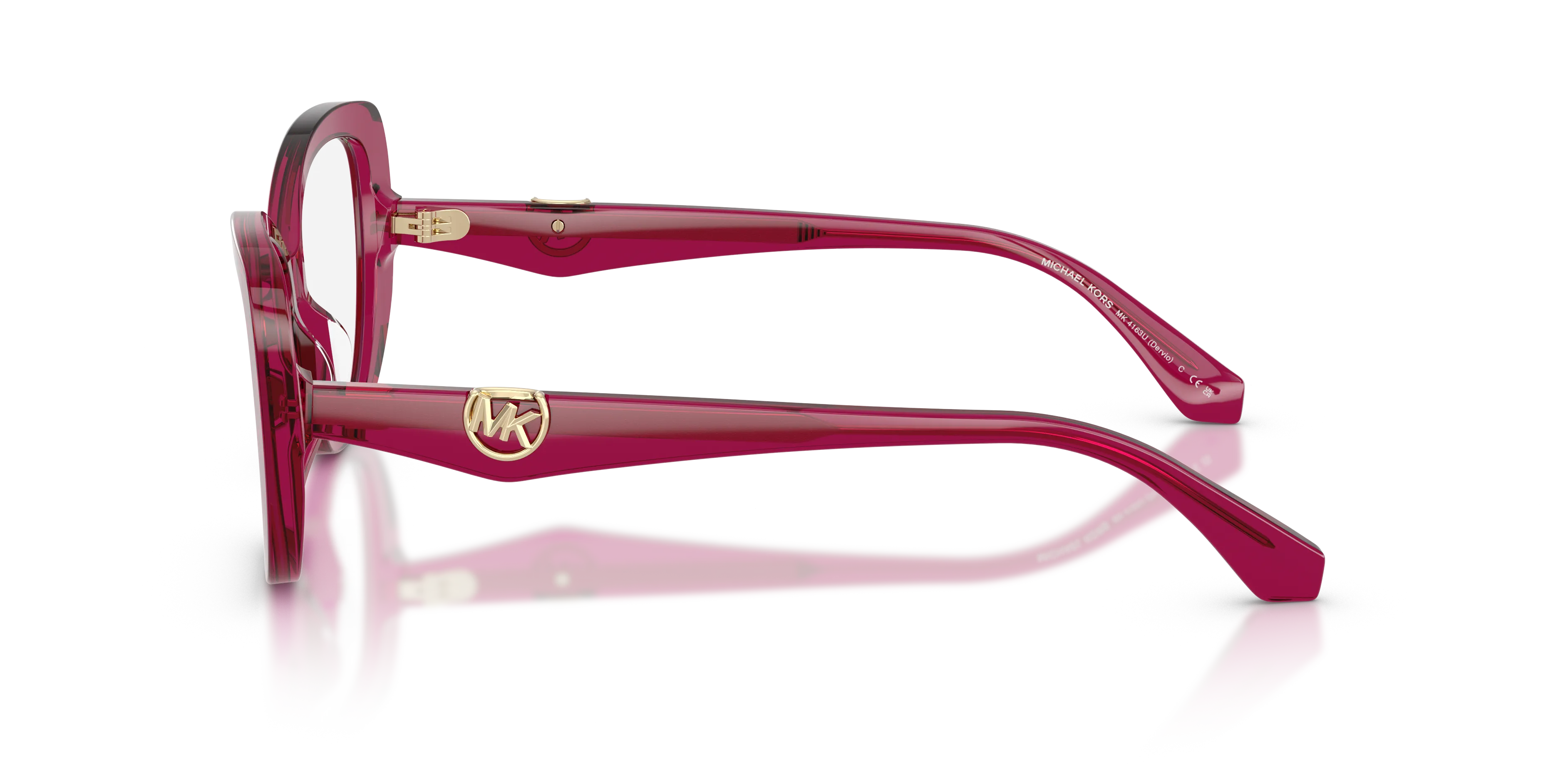 Michael Kors MK4163U DERVIO 4032 Montature da vista Acetato Viola Farfalla Normale - immagine 4