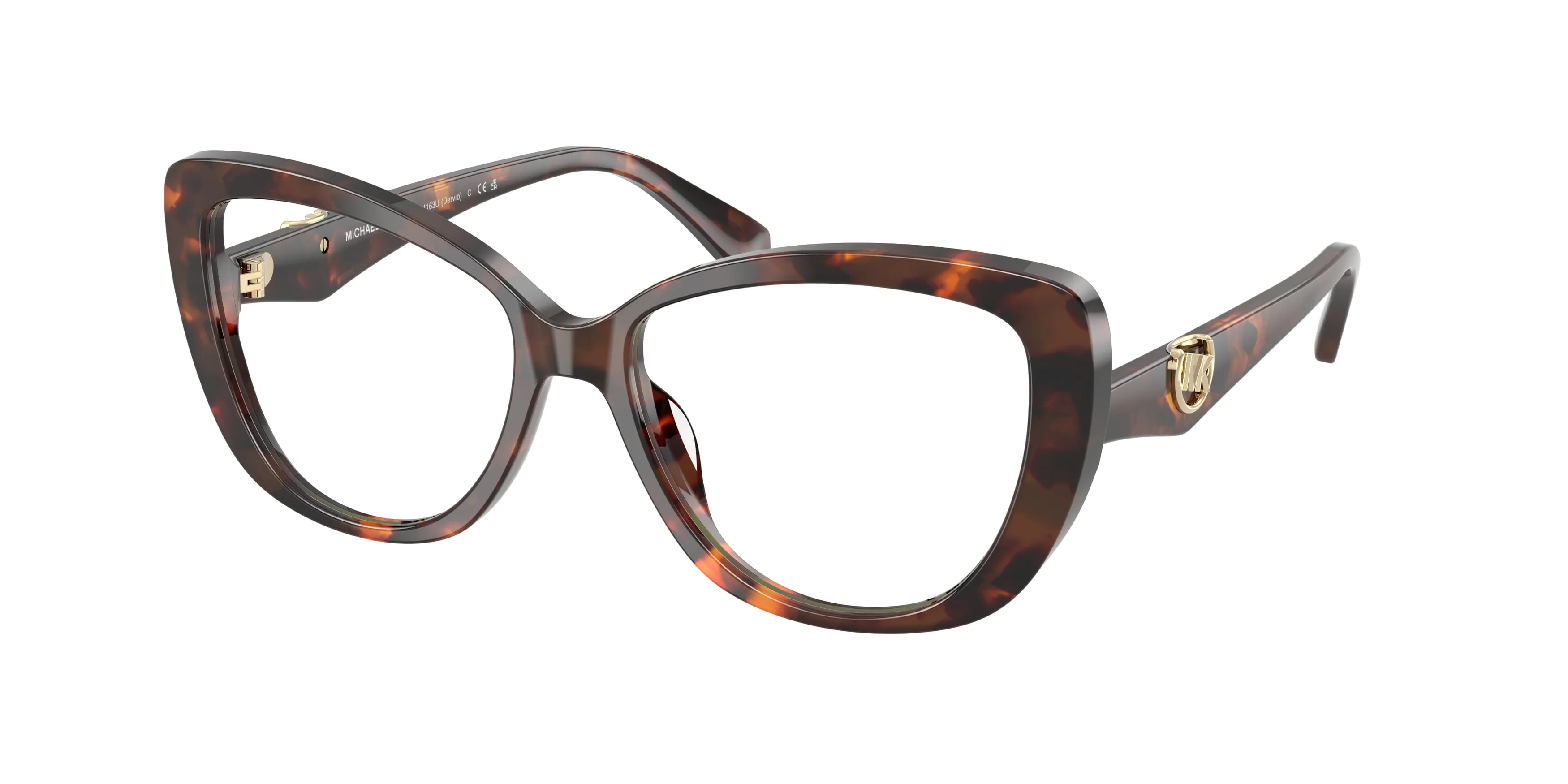Michael Kors MK4163U DERVIO 4031 Montature da vista Acetato Tartaruga Farfalla Normale - immagine 1