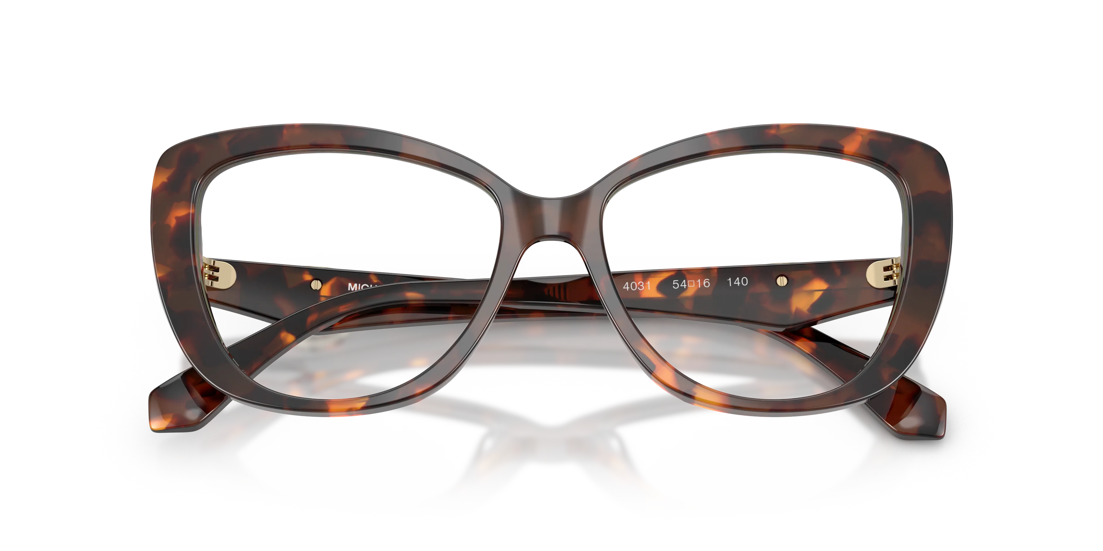 Michael Kors MK4163U DERVIO 4031 Montature da vista Acetato Tartaruga Farfalla Normale - immagine 2