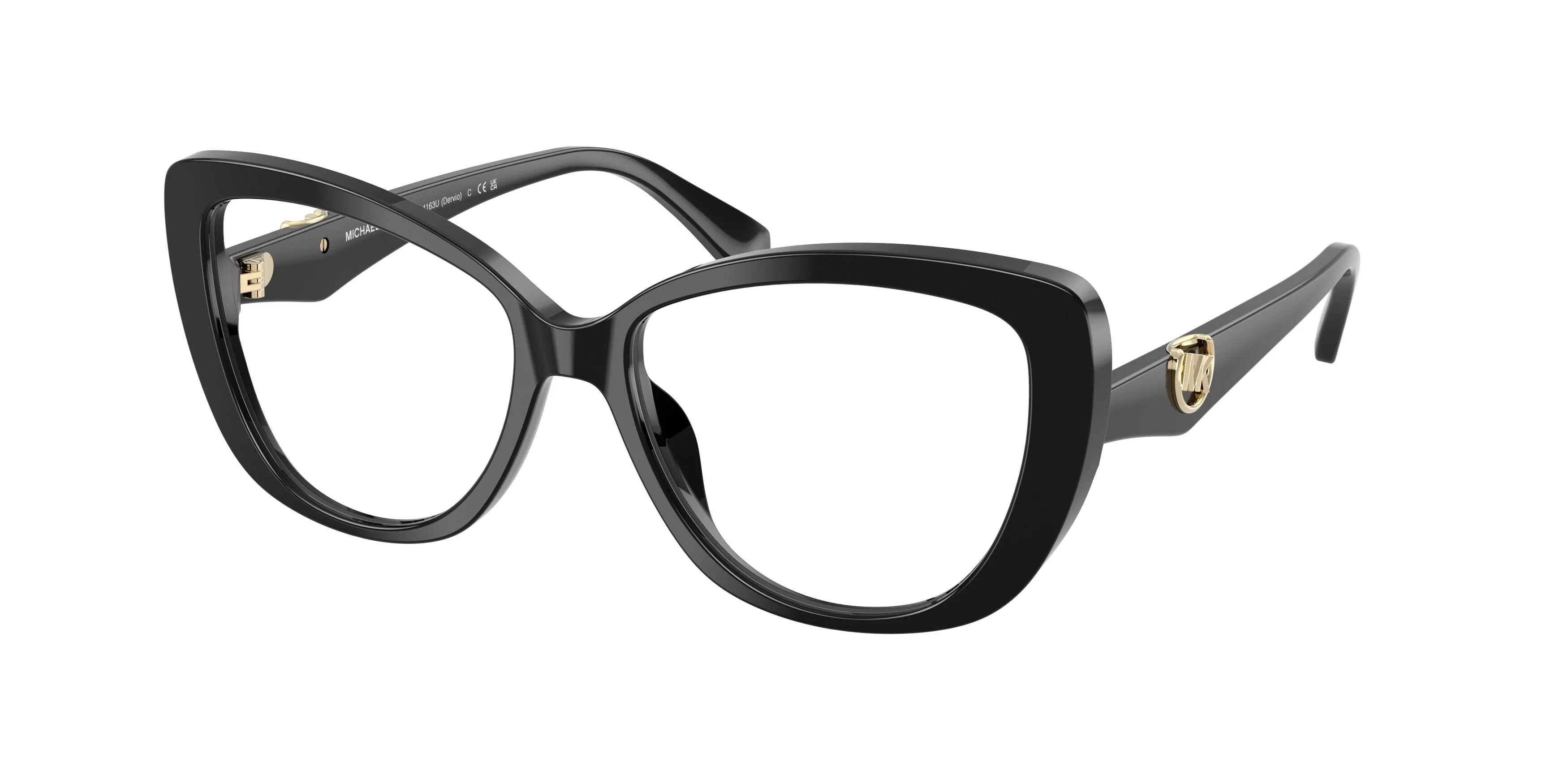 Michael Kors MK4163U DERVIO 3005 Montature da vista Acetato Nero Farfalla Normale - immagine 1