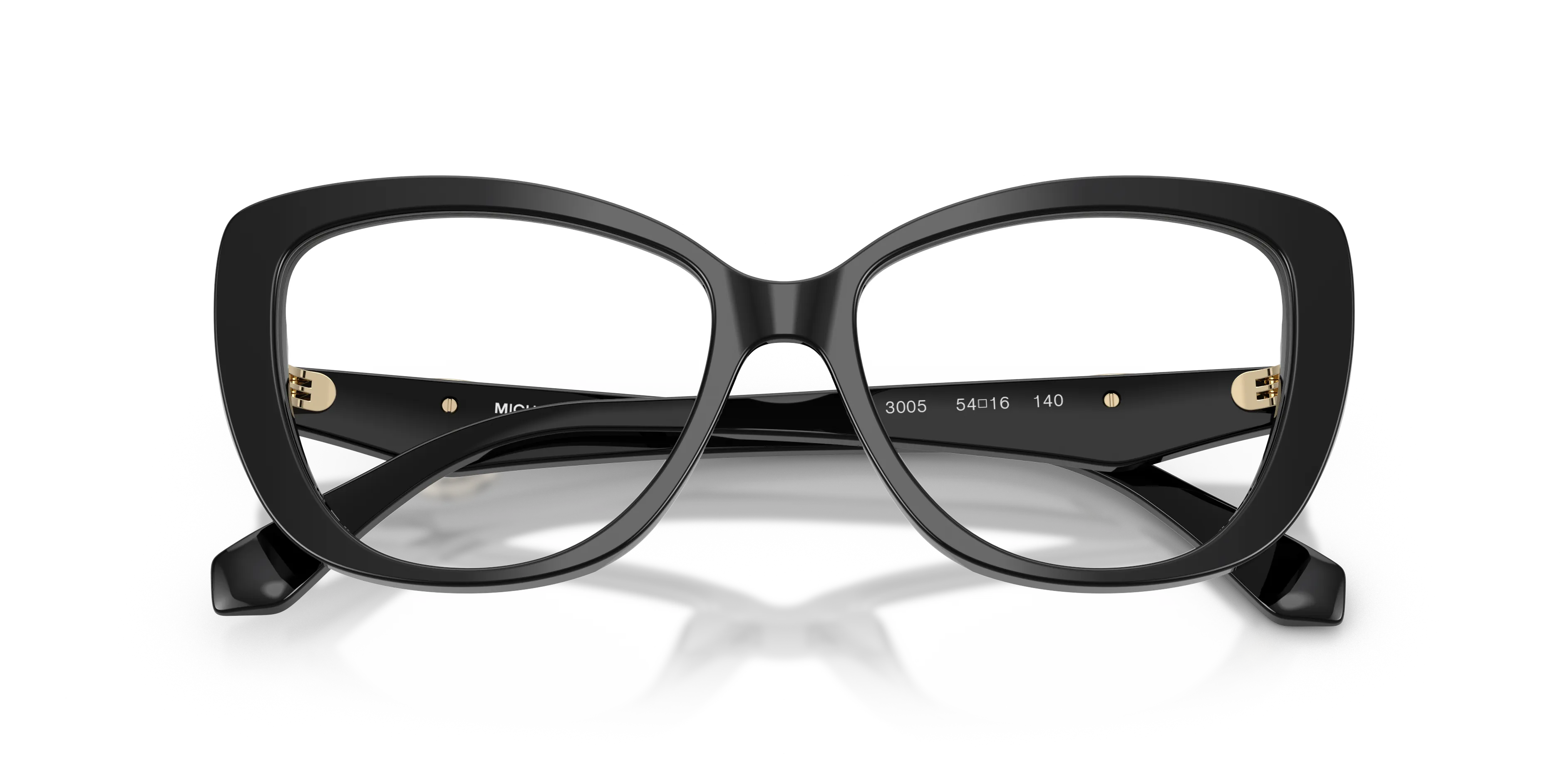 Michael Kors MK4163U DERVIO 3005 Montature da vista Acetato Nero Farfalla Normale - immagine 2