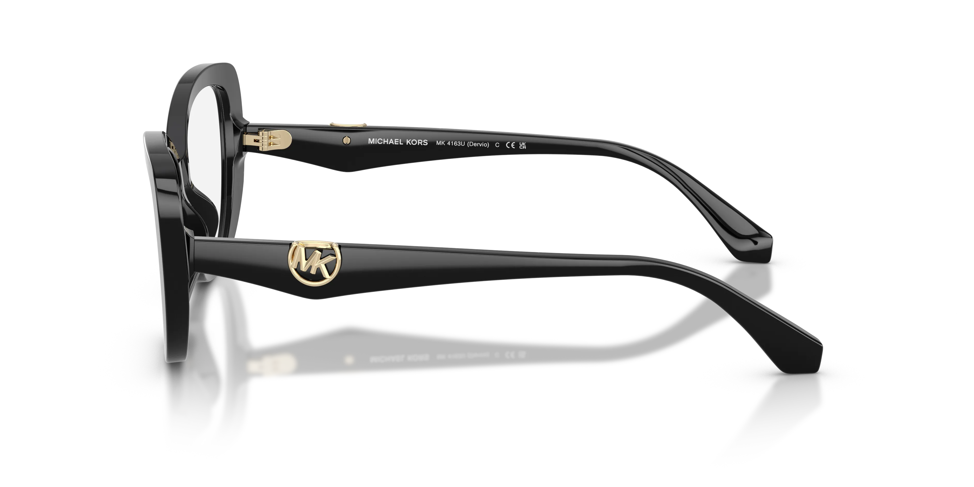 Michael Kors MK4163U DERVIO 3005 Montature da vista Acetato Nero Farfalla Normale - immagine 4