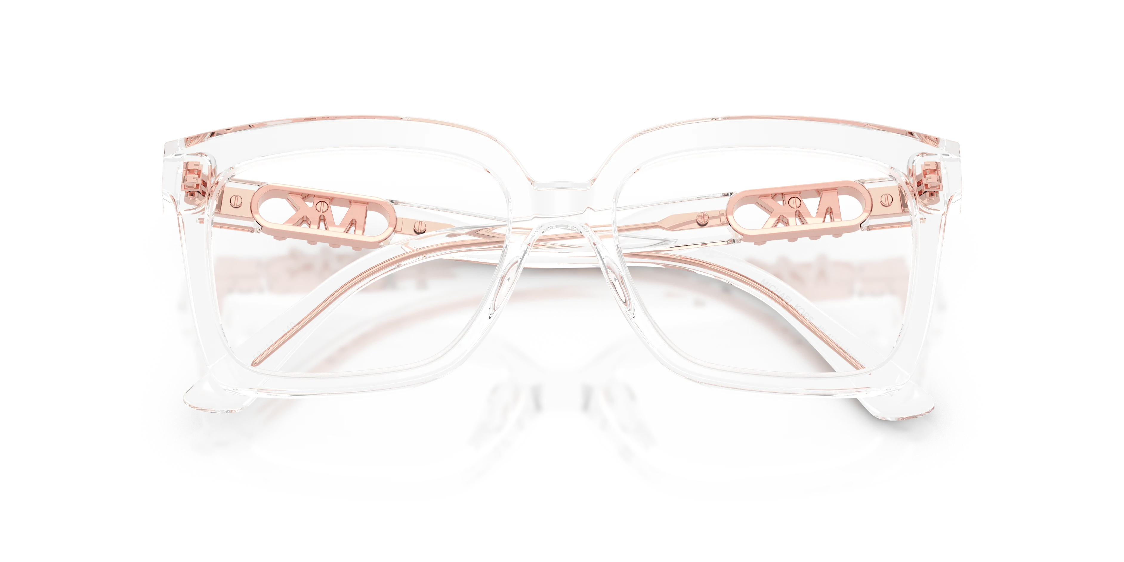 Michael Kors MK4119U NASSAU 3015 Montature da vista Acetato Trasparente Squadrata Normale - immagine 2
