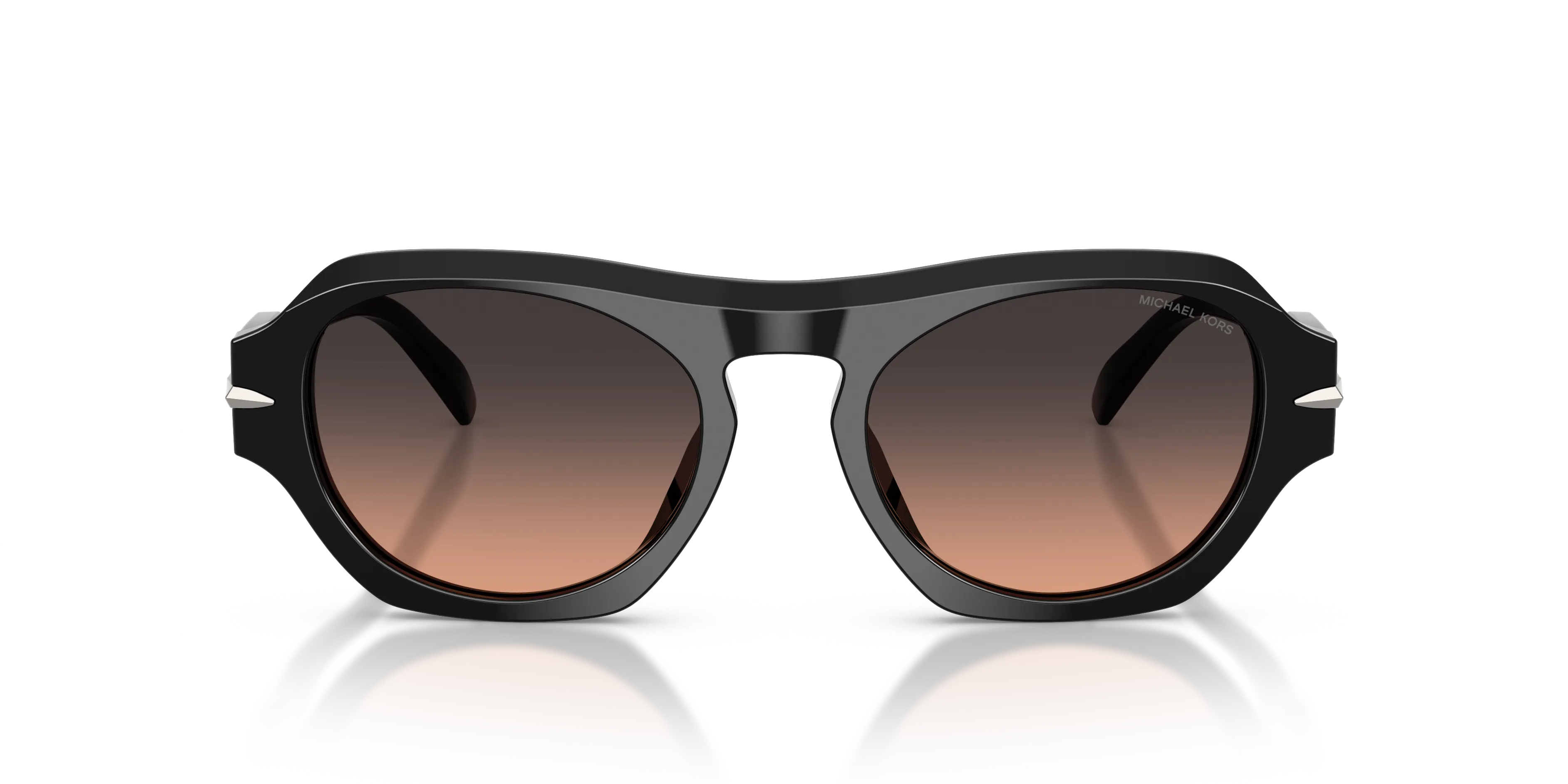 Michael Kors MK2266U TORONTO 30050L Occhiali da sole Acetato Nero Marrone Geometrica Normale Sfumato - immagine 3