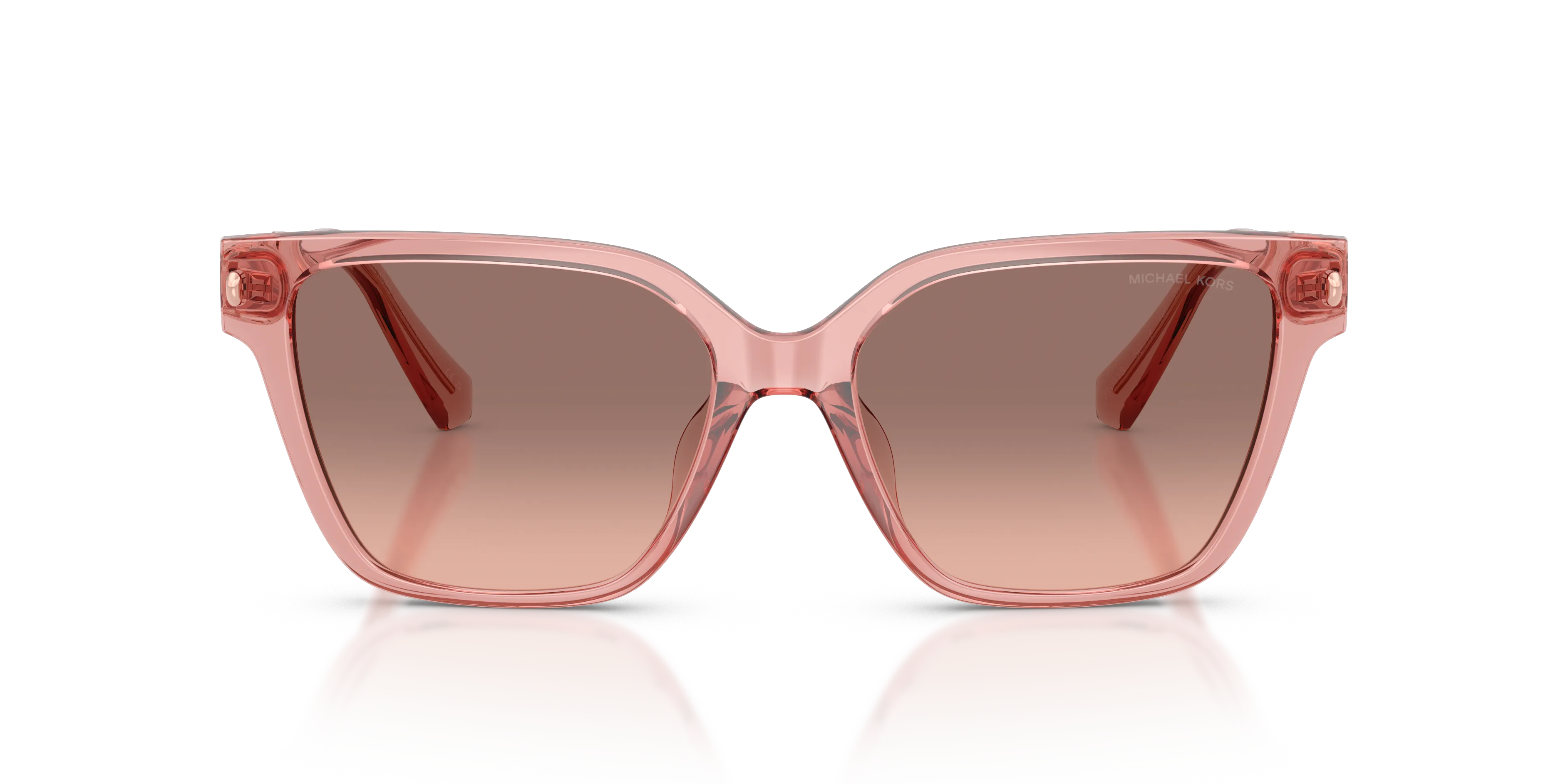 Michael Kors MK2263U PIEDMONT 310113 Occhiali da sole Iniettato Rosa Rosa Squadrata Normale Sfumato - immagine 3