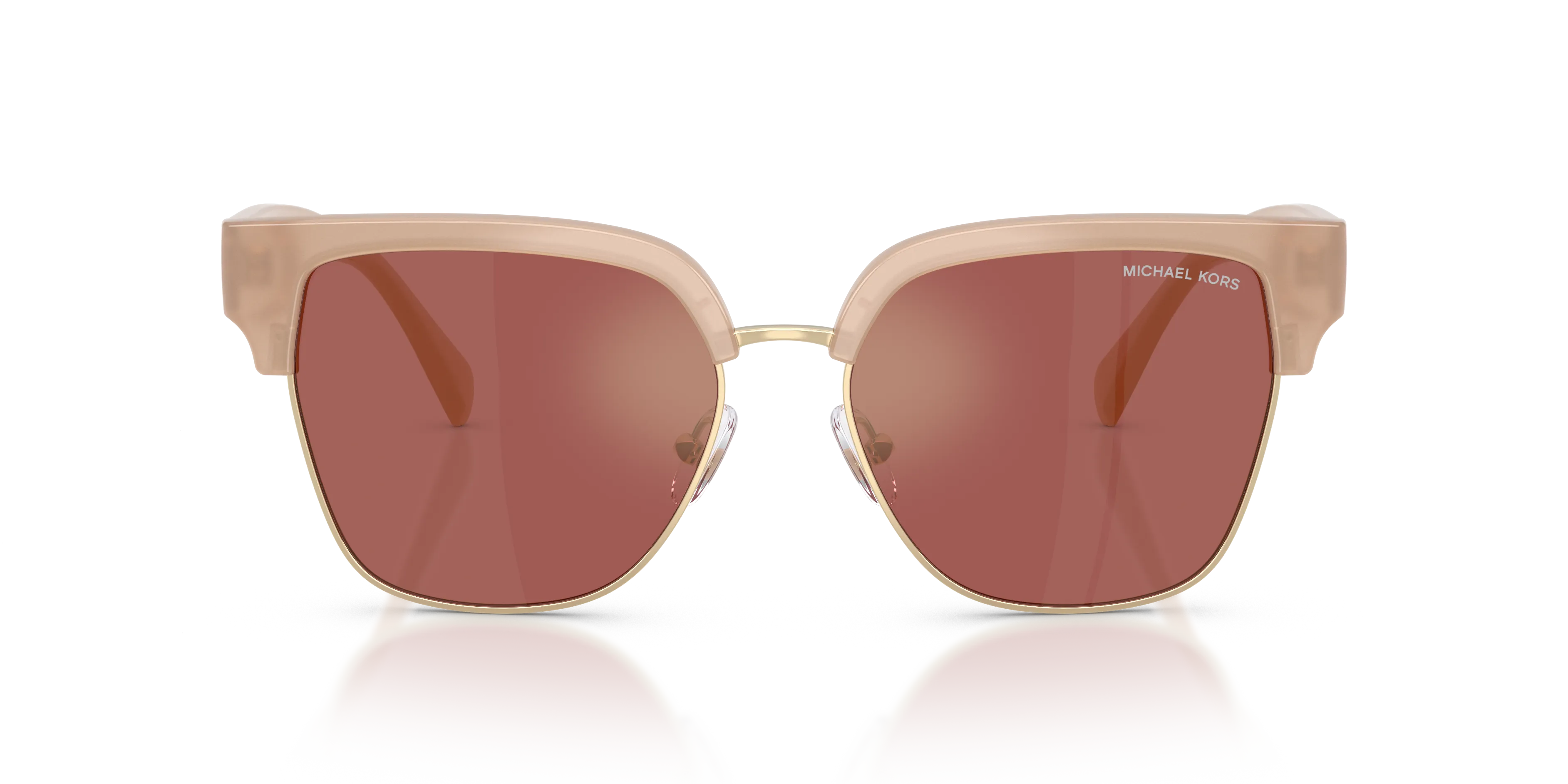 Michael Kors MK2262 ST. EUSTATIUS 40380000 Occhiali da sole Iniettato Marrone Viola Squadrata Normale - immagine 3