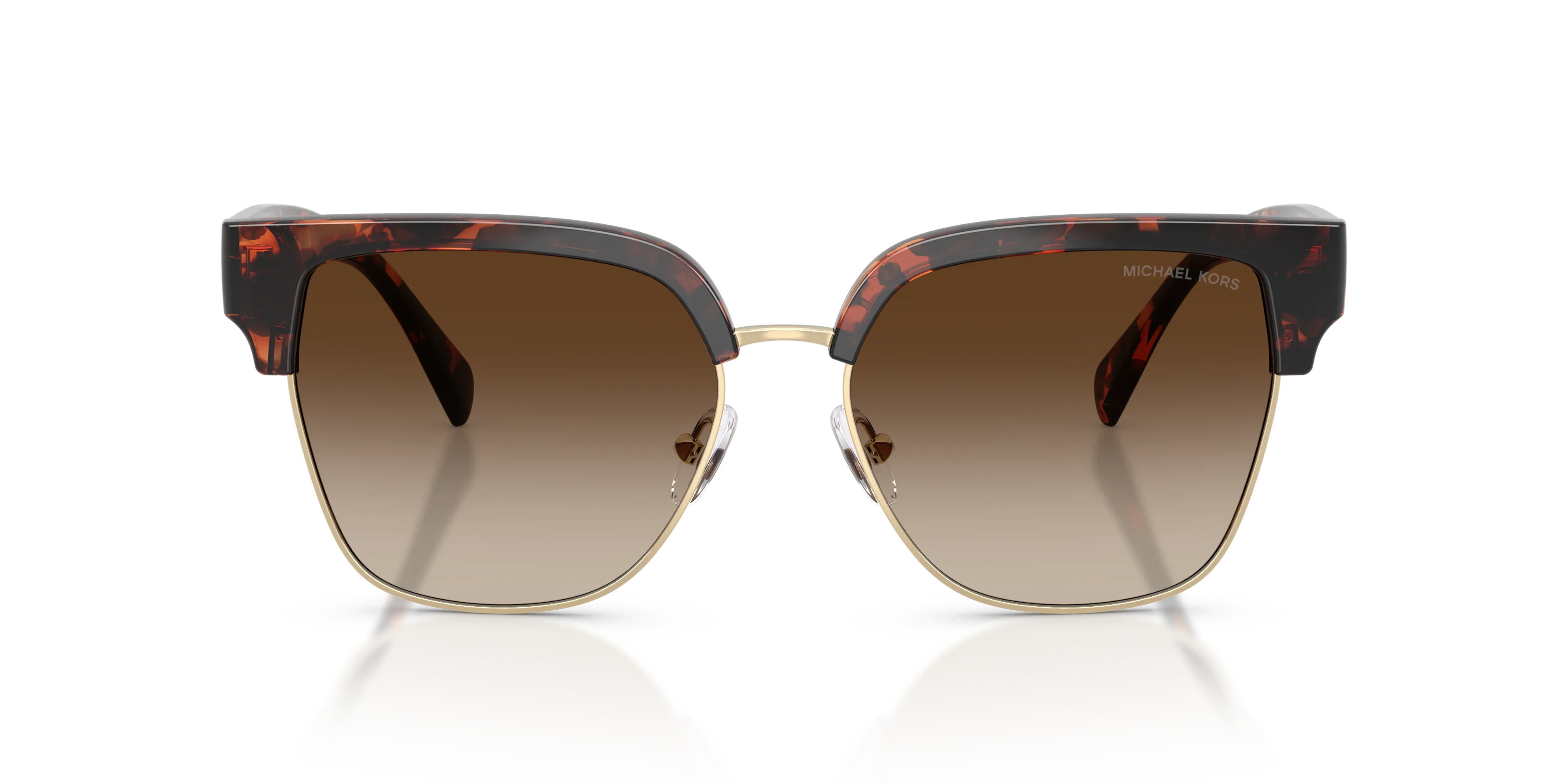 Michael Kors MK2262 ST. EUSTATIUS 300613 Occhiali da sole Iniettato Tartaruga Squadrata Normale Sfumato - immagine 3