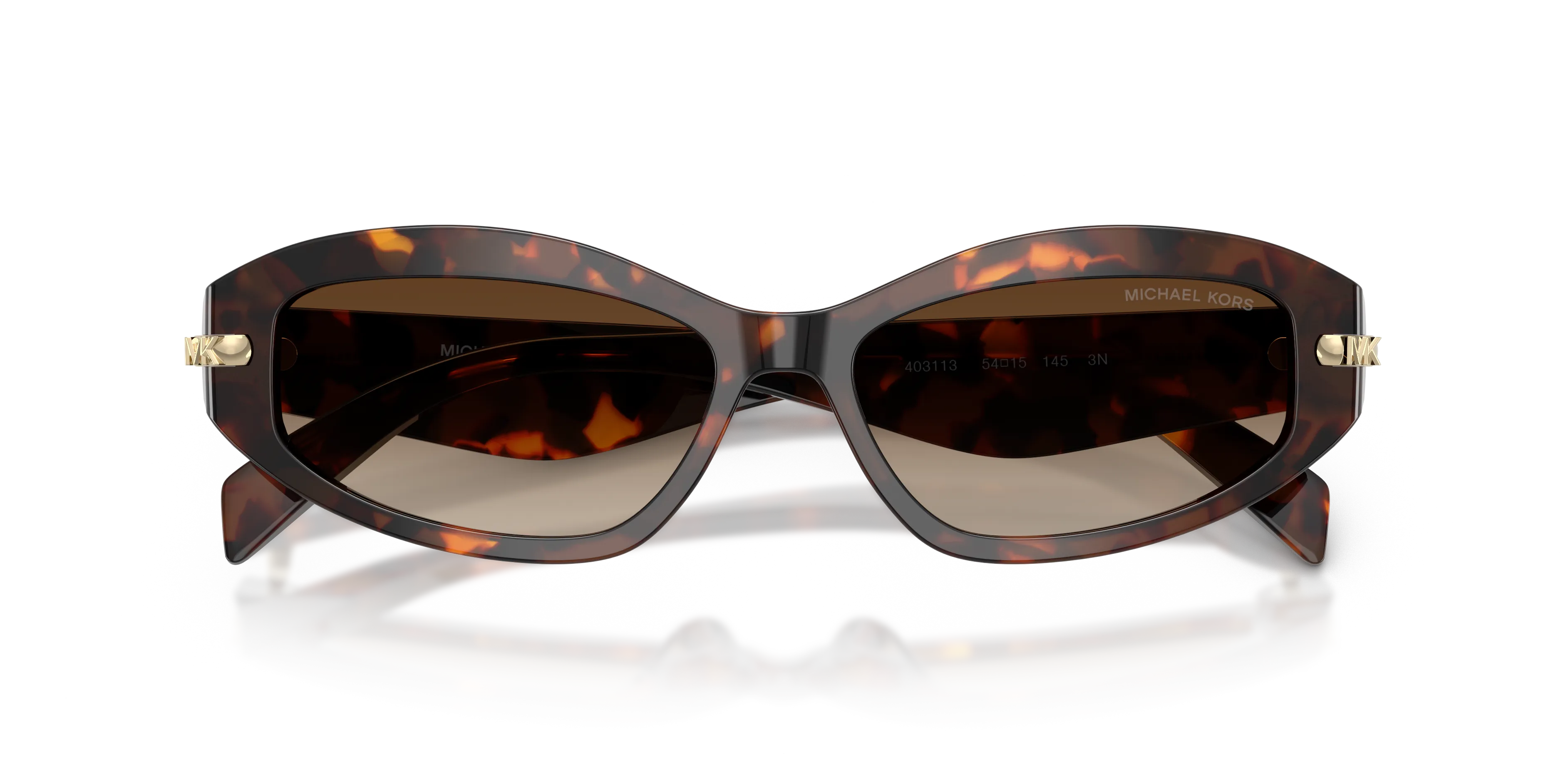 Michael Kors MK2260D WILMINGTON 403113 Occhiali da sole Acetato Tartaruga Rotonda Normale Sfumato - immagine 2
