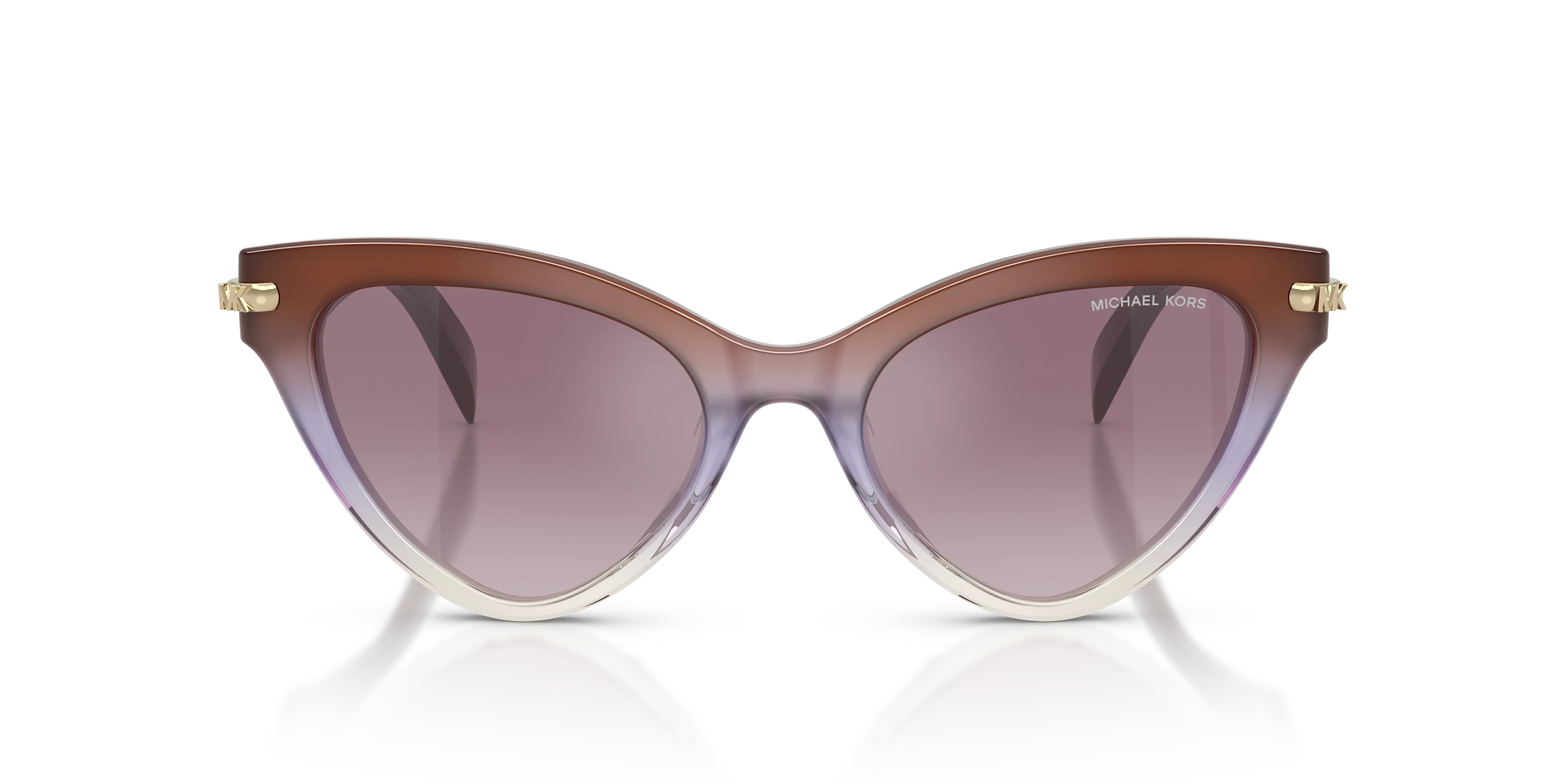 Michael Kors MK2259U ROANOKE 40366X Occhiali da sole Acetato Rosso Cat Eye Normale Sfumato - immagine 3