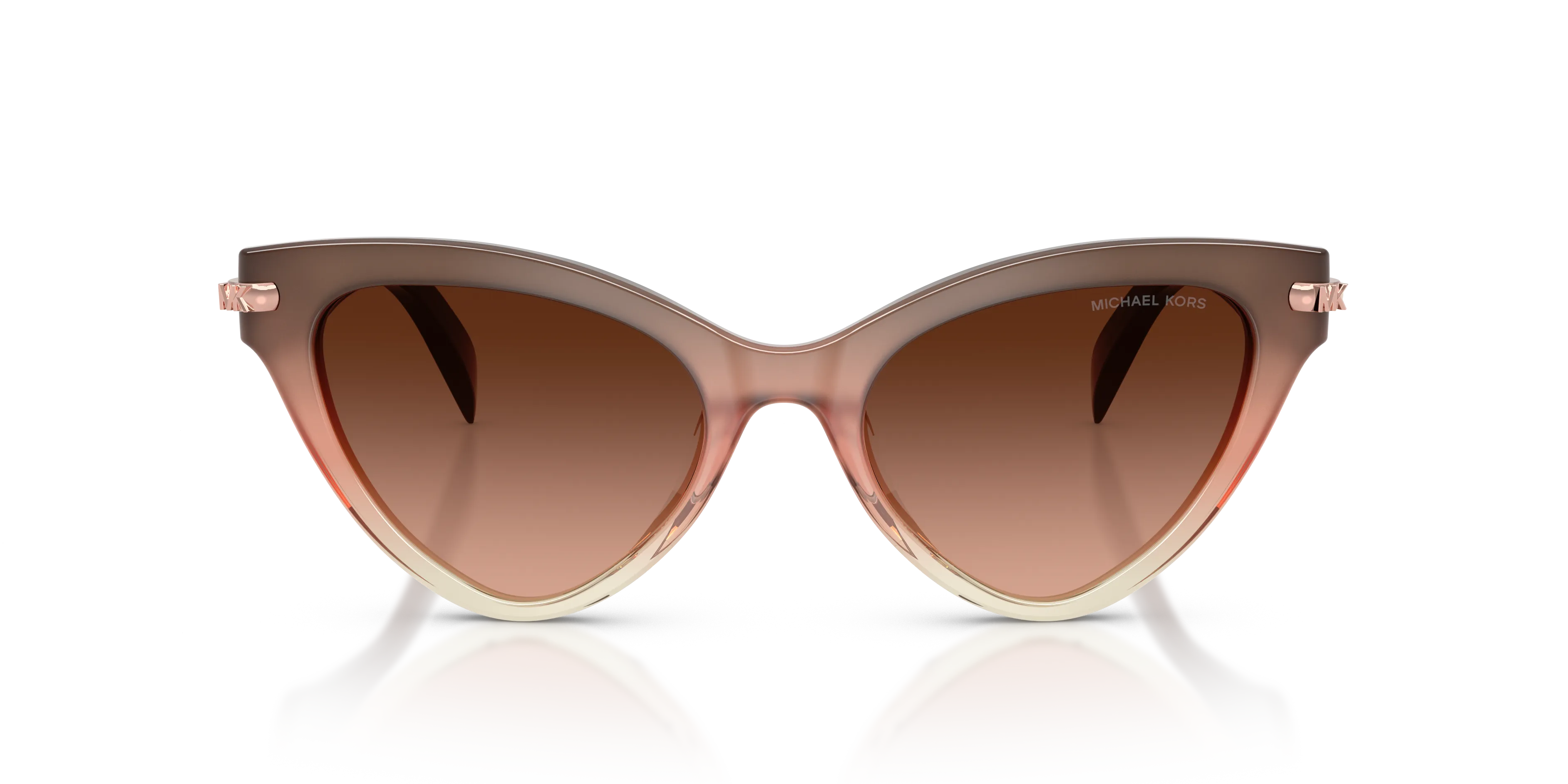 Michael Kors MK2259U ROANOKE 40355M Occhiali da sole Acetato Rosa Rosa Cat Eye Normale Sfumato - immagine 3
