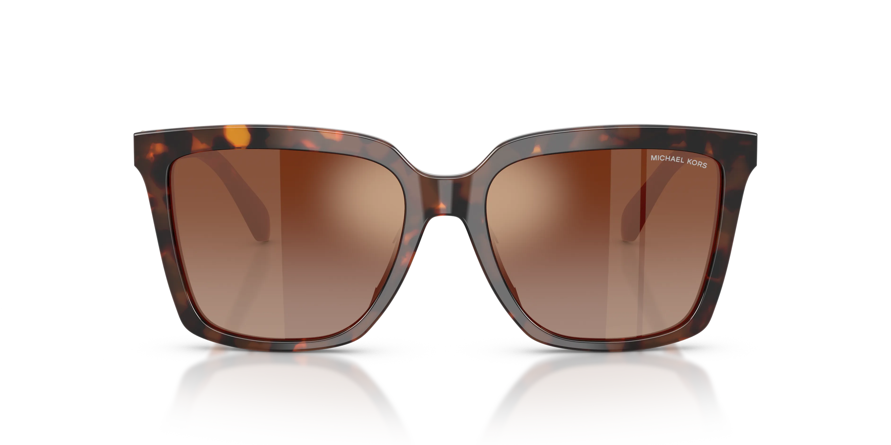 Michael Kors MK2256U MENAGGIO 4031AO Occhiali da sole Acetato Tartaruga Squadrata Normale Sfumato - immagine 3