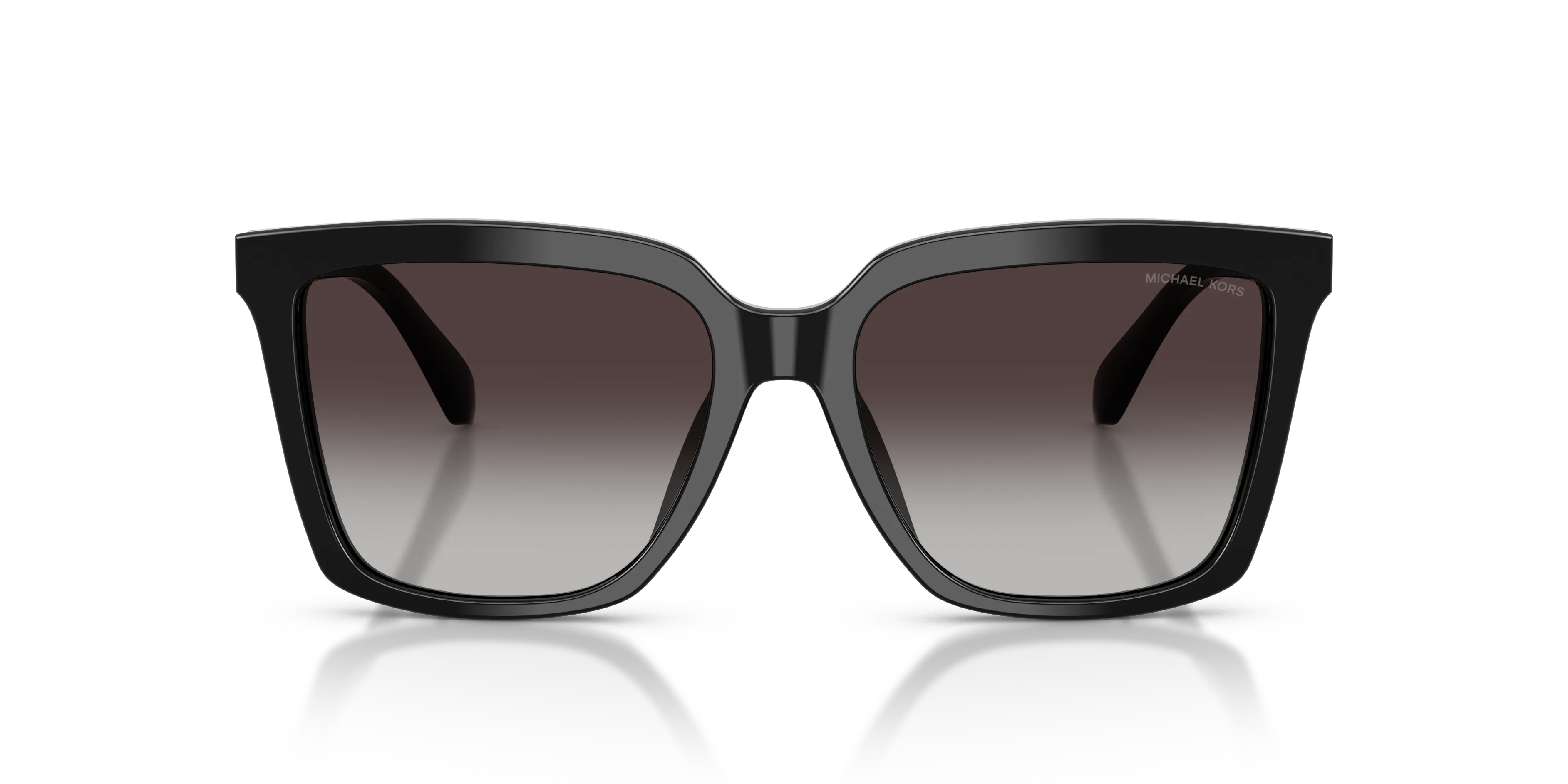 Michael Kors MK2256U MENAGGIO 30058G Occhiali da sole Acetato Nero Grigio Squadrata Normale Sfumato - immagine 3