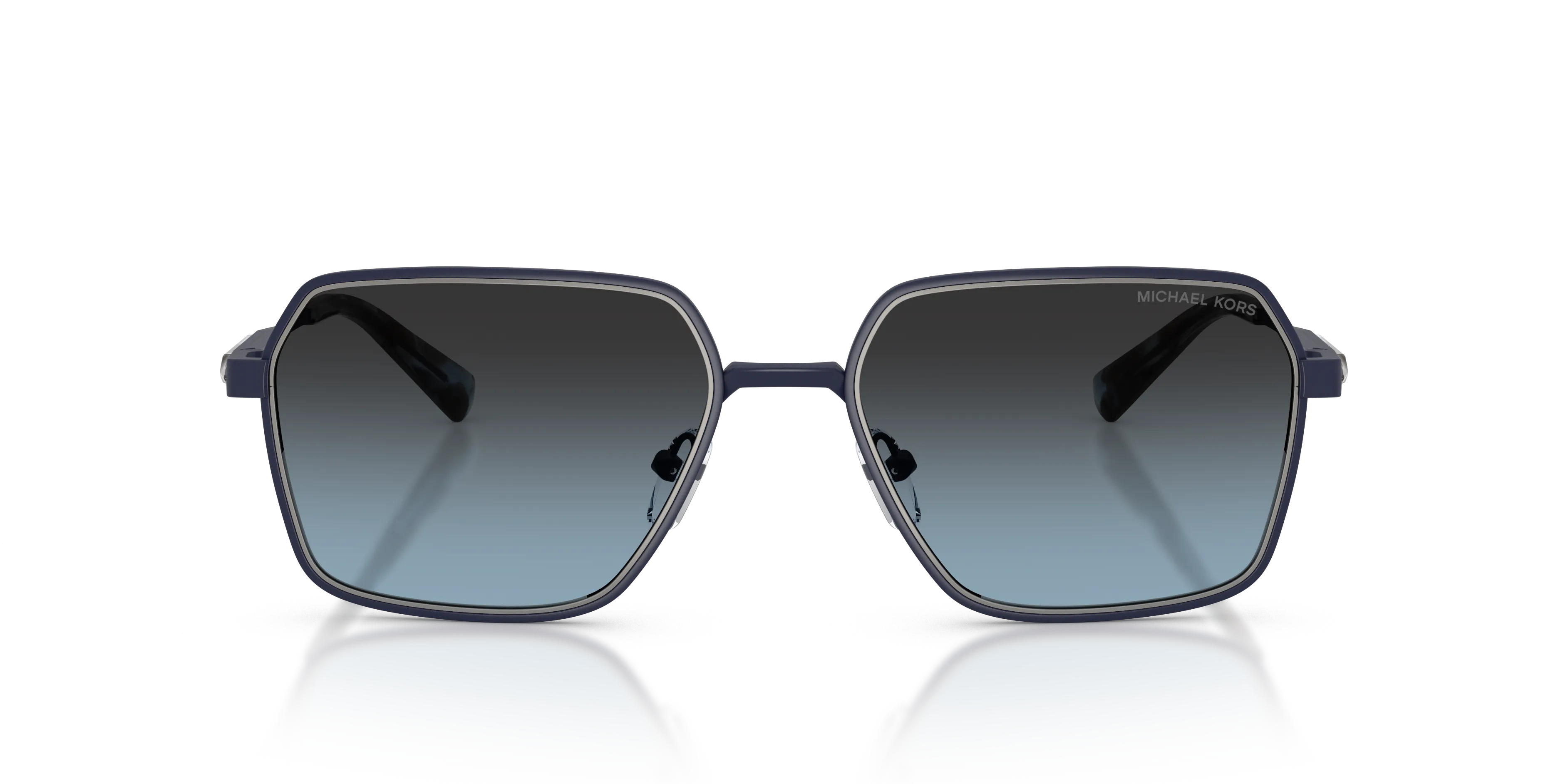 Michael Kors MK1176 DANA POINT 1207V1 Occhiali da sole Metallo Blu Blu Squadrata Normale Sfumato - immagine 3