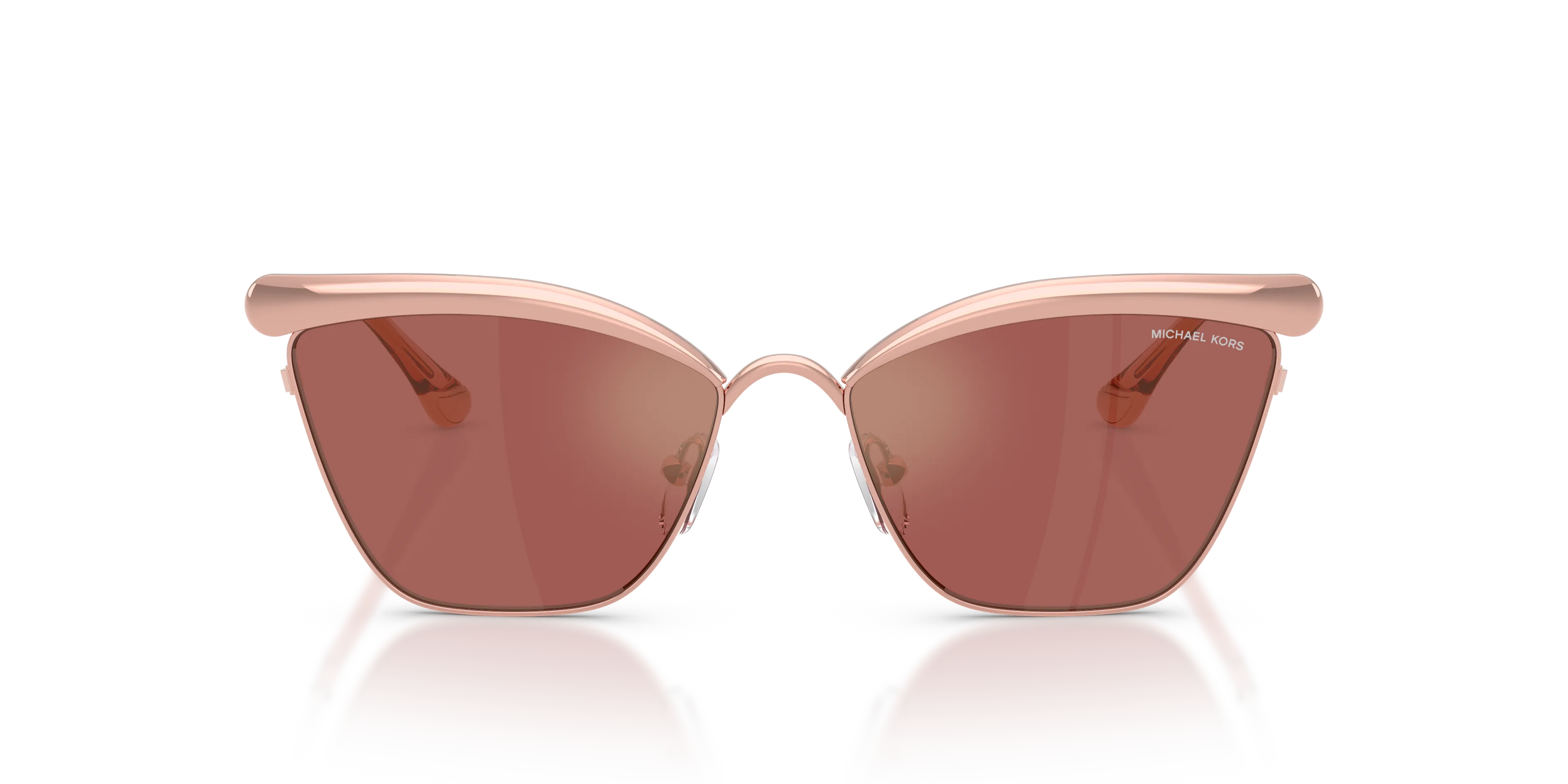 Michael Kors MK1174 SCOTTSDALE 1108E4 Occhiali da sole Metallo Oro Viola Cat Eye Normale - immagine 3