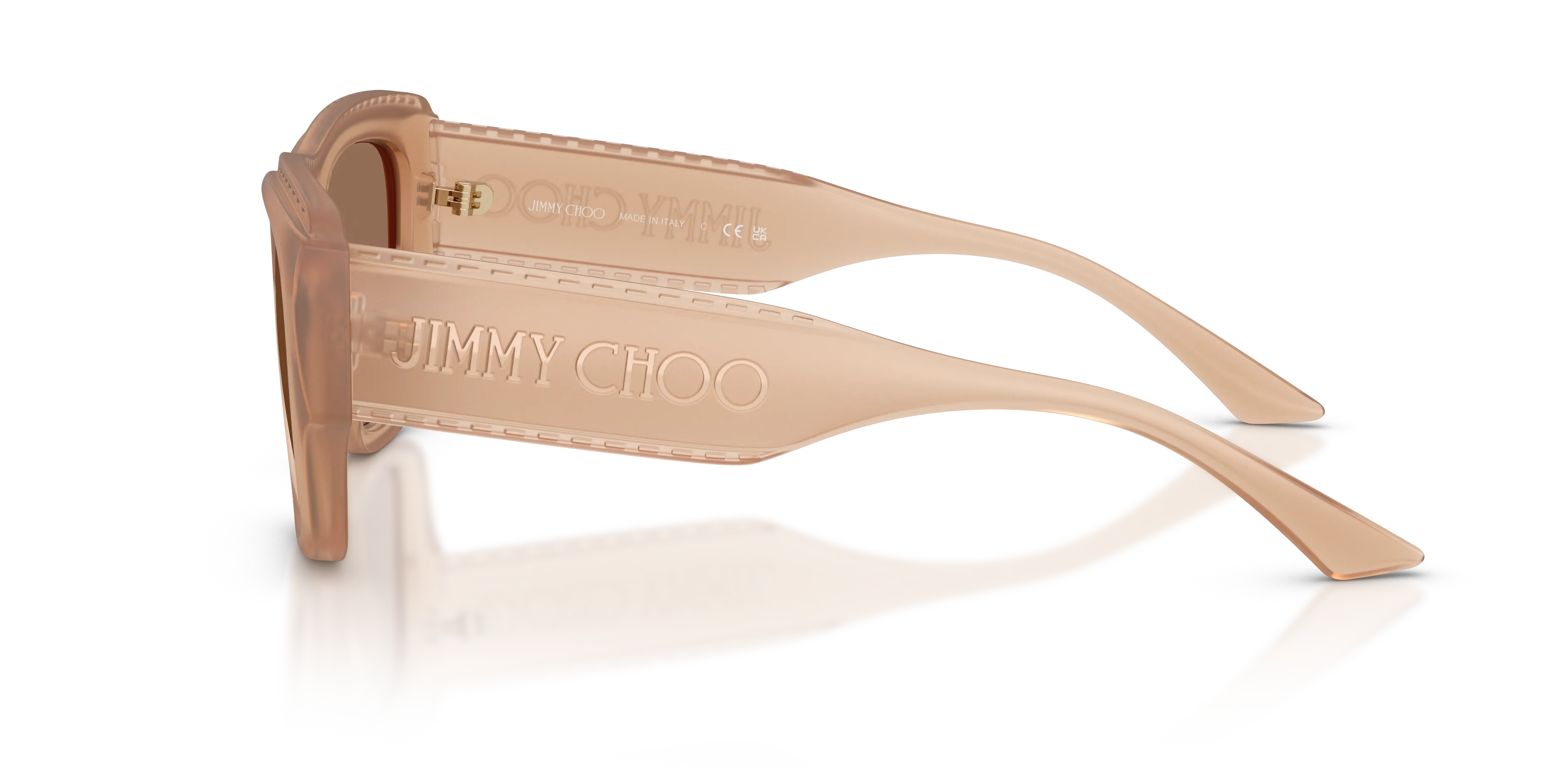 Jimmy Choo JC6003U 509173 Occhiali da sole Iniettato Marrone Marrone Squadrata Normale - immagine 4