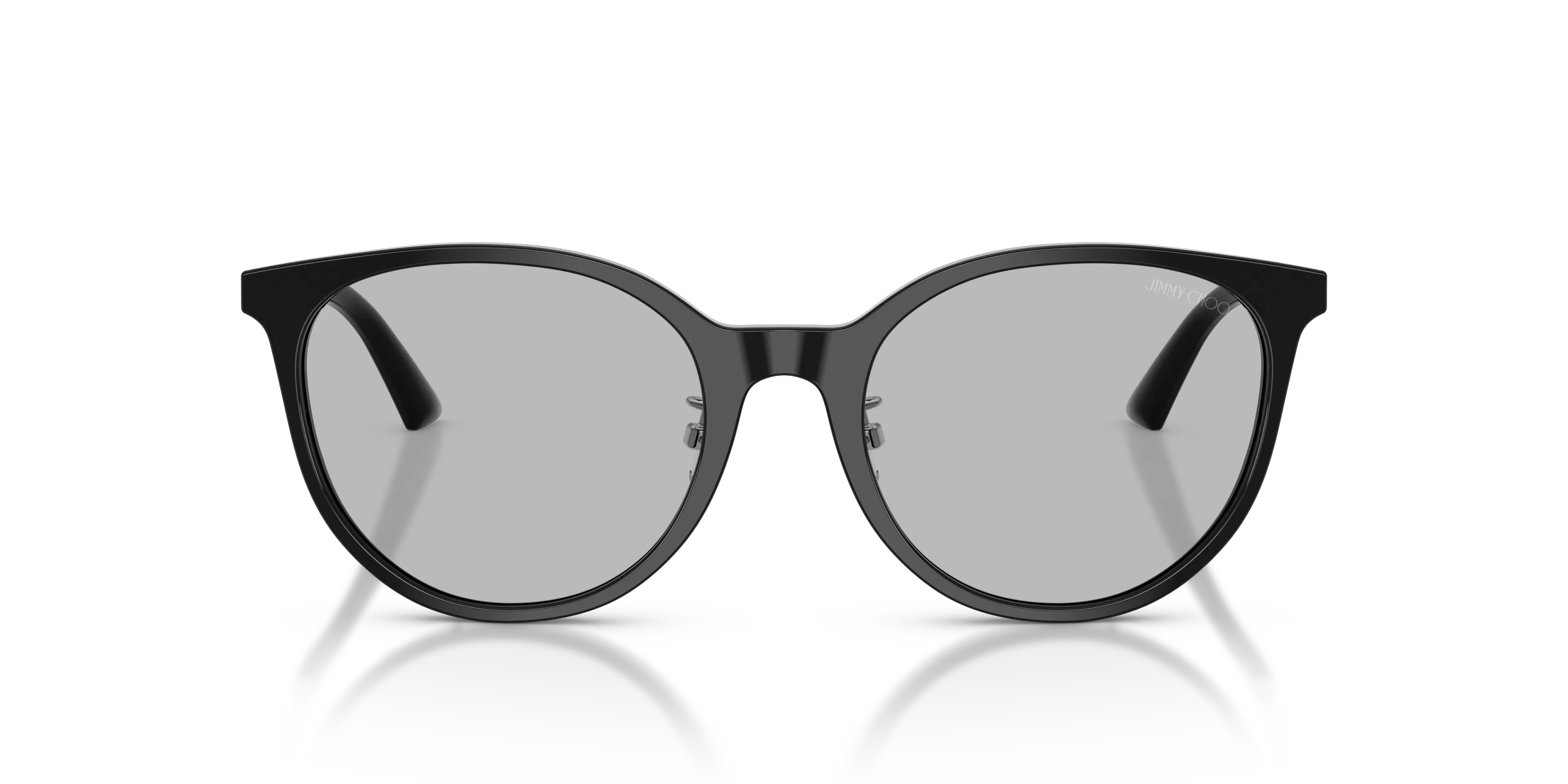 Jimmy Choo JC5056JD 500087 Occhiali da sole Acetato Nero Grigio Pantos Normale - immagine 3