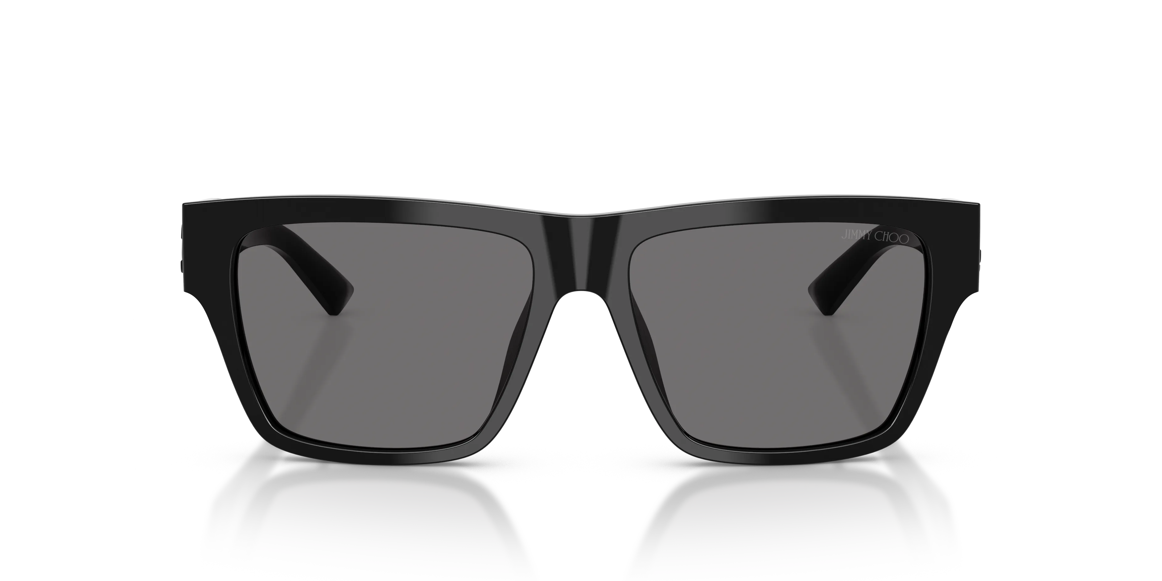Jimmy Choo JC5052U 500081 Occhiali da sole Acetato Nero [""] Squadrata Polarizzata - immagine 3