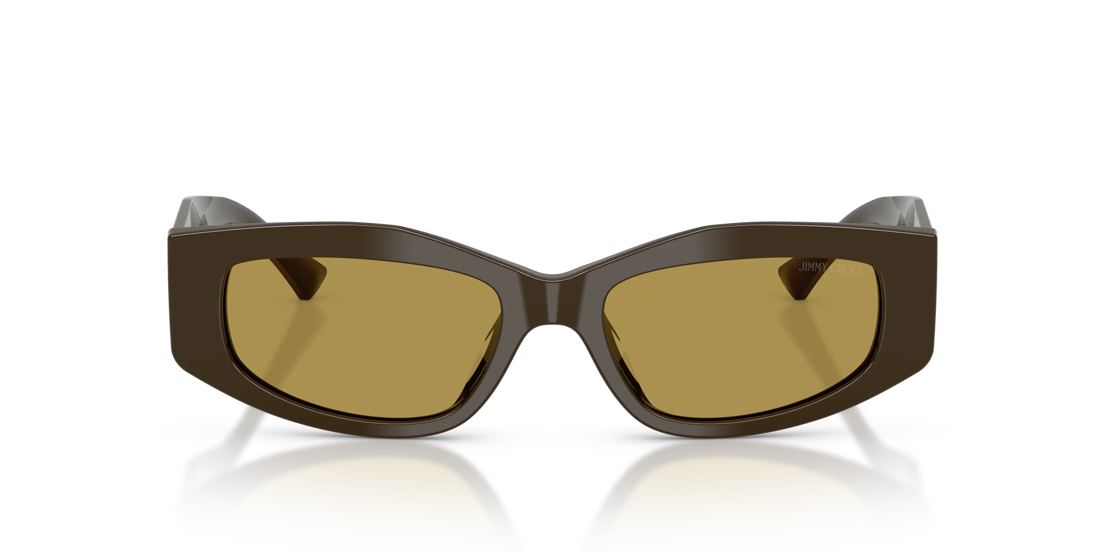 Jimmy Choo JC5046BU 5060/2 Occhiali da sole Acetato Verde Verde Geometrica Normale - immagine 3