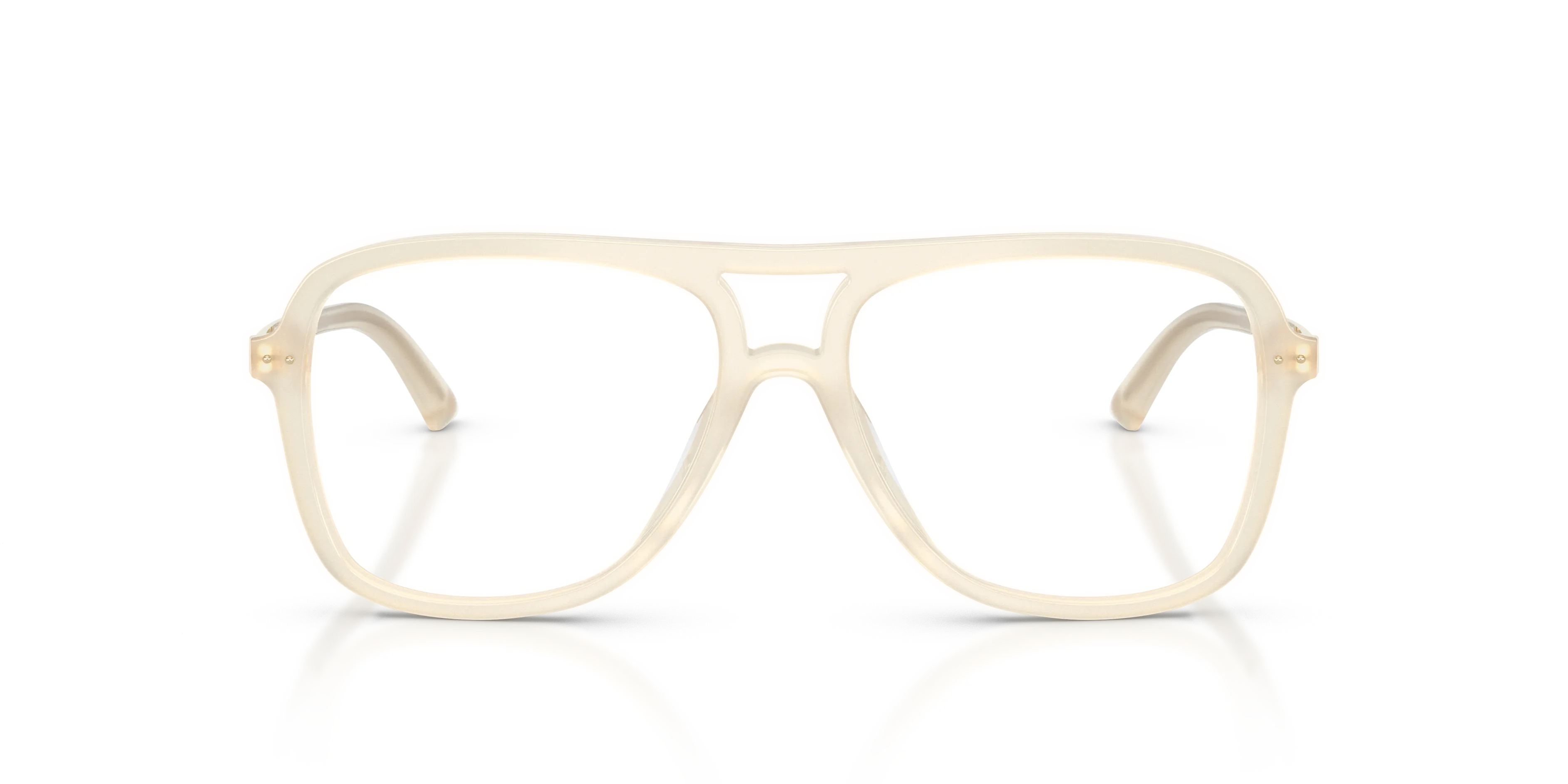 Jimmy Choo JC3052U 5089 Montature da vista Acetato Giallo Pilot Normale - immagine 3