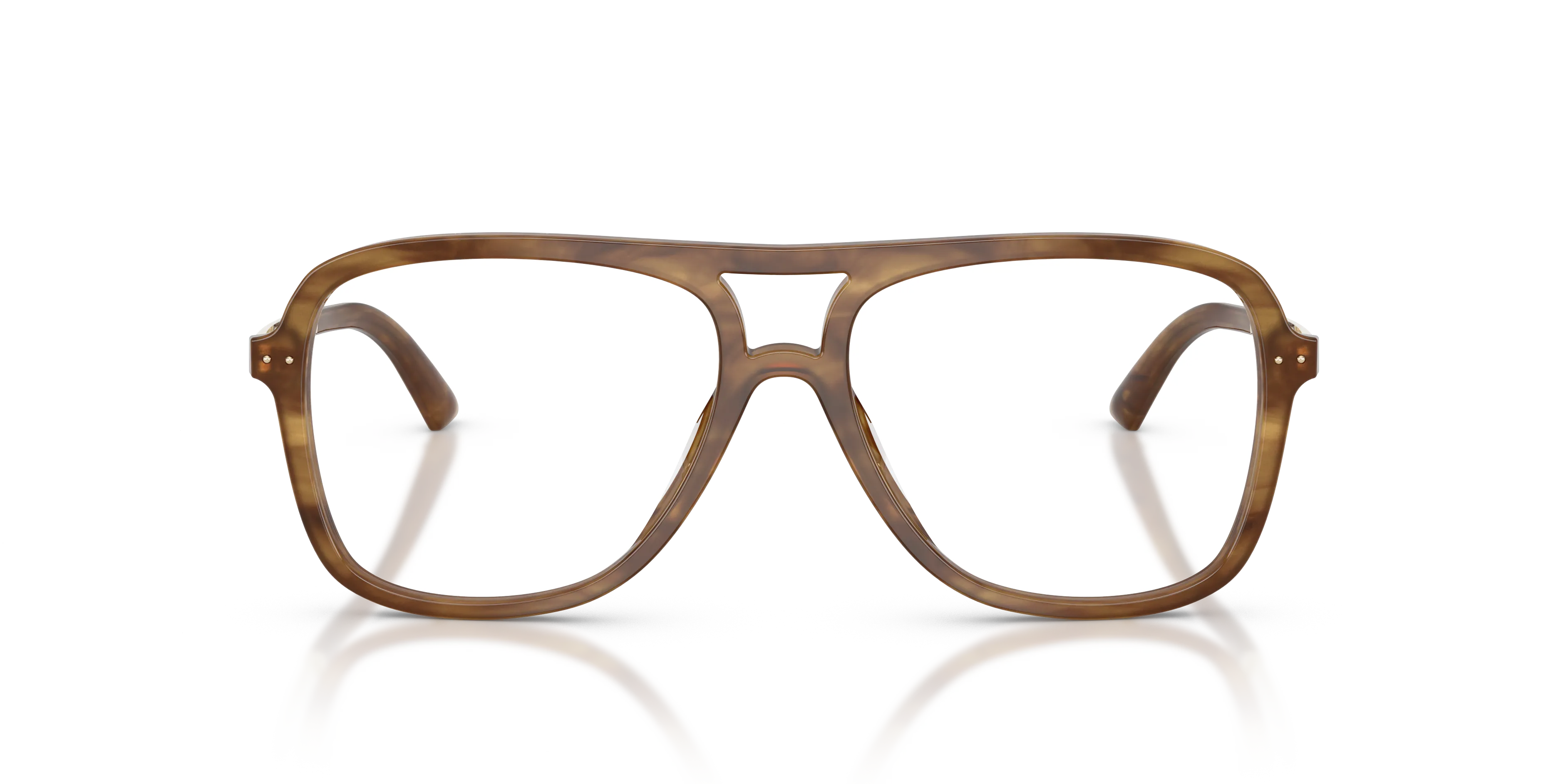 Jimmy Choo JC3052U 5085 Montature da vista Acetato Marrone Pilot Normale - immagine 3