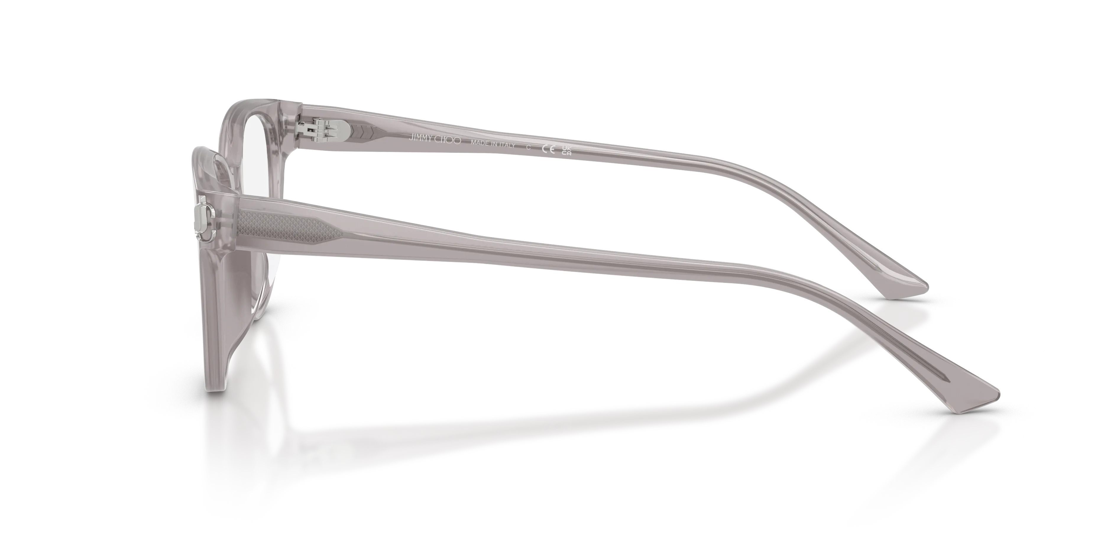 Jimmy Choo JC3051D 5096 Montature da vista Acetato Grigio Pantos Normale - immagine 4