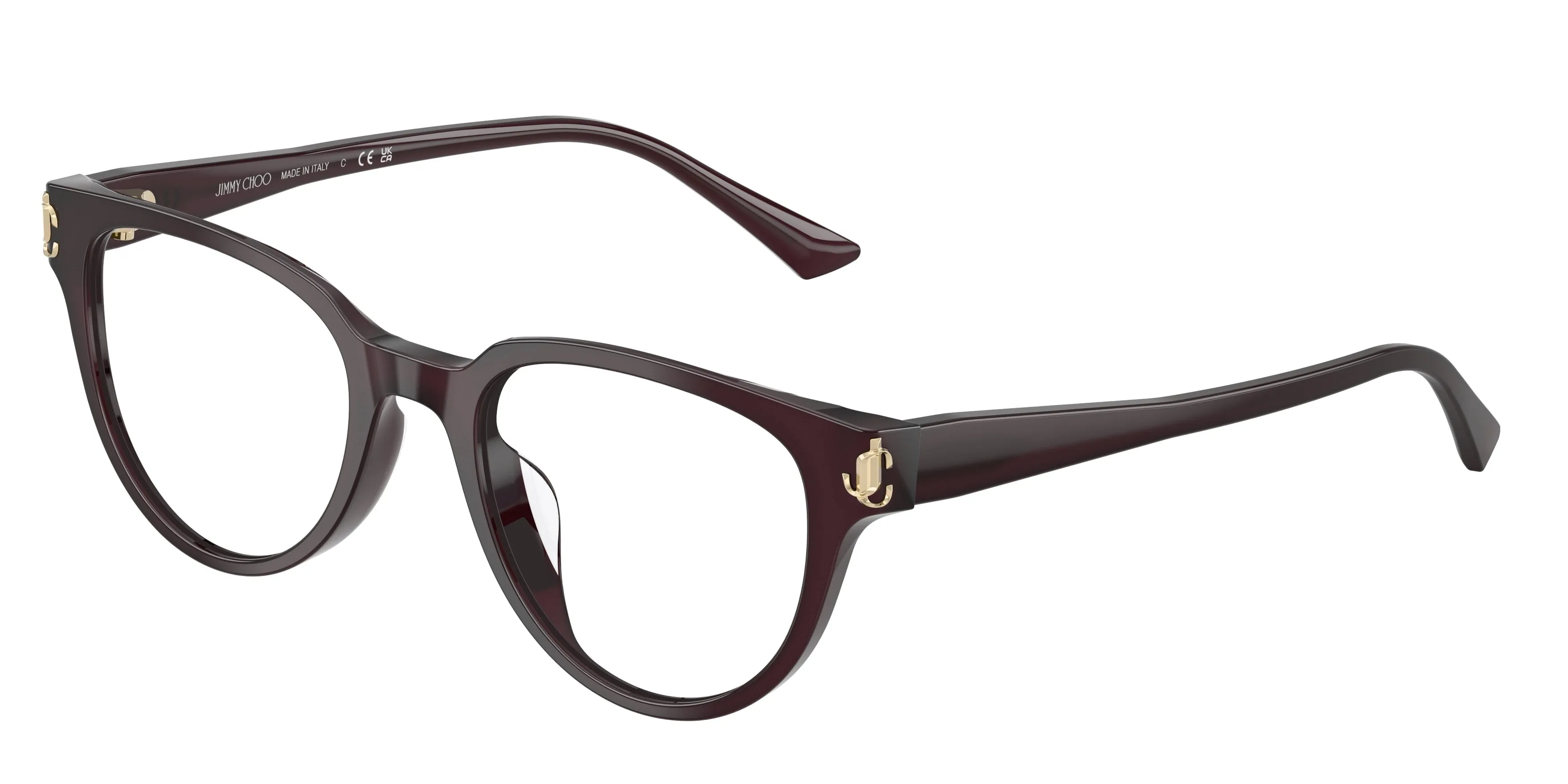Jimmy Choo JC3051D 5086 Montature da vista Acetato Viola Pantos Normale - immagine 1