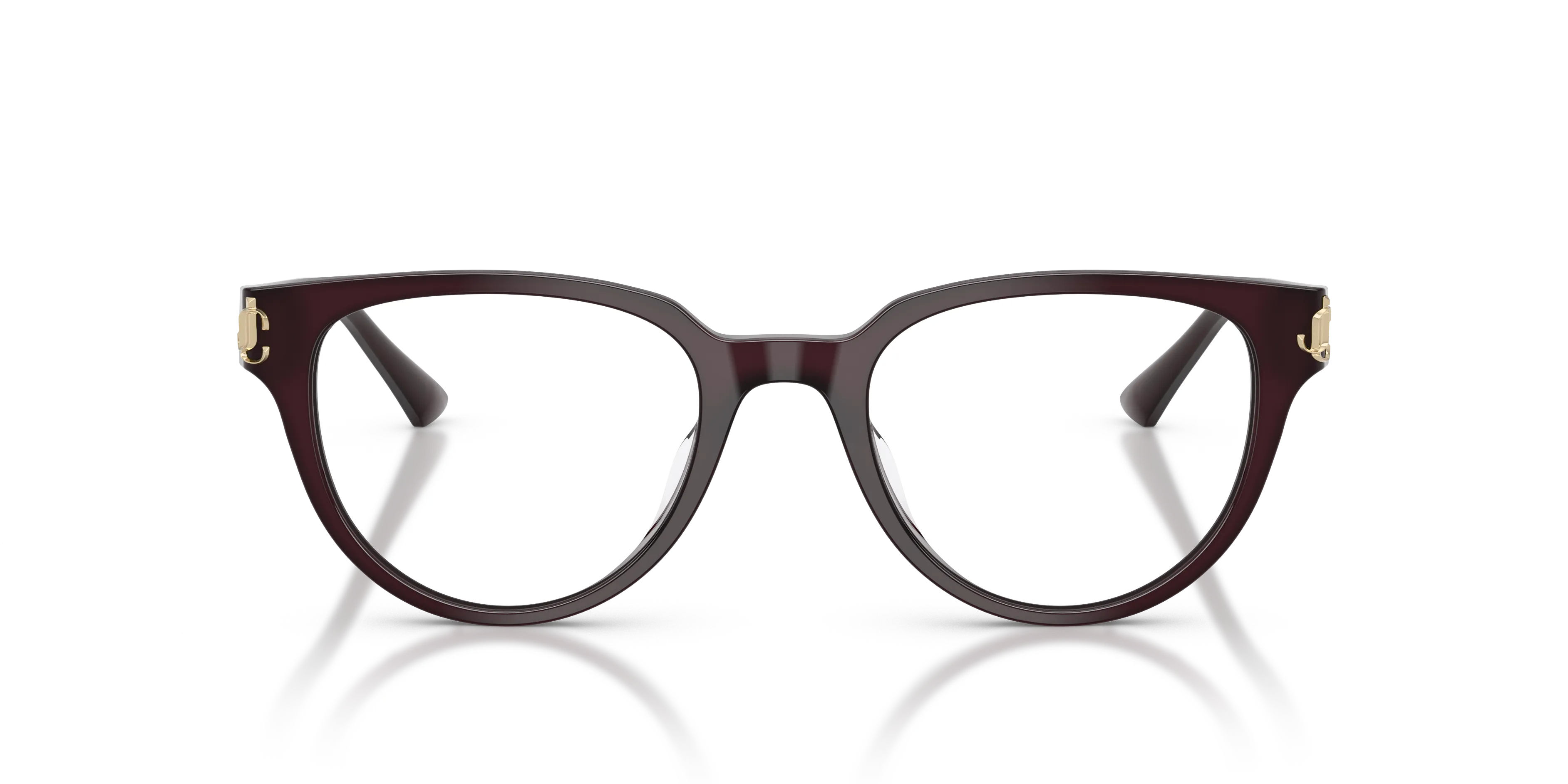 Jimmy Choo JC3051D 5086 Montature da vista Acetato Viola Pantos Normale - immagine 3