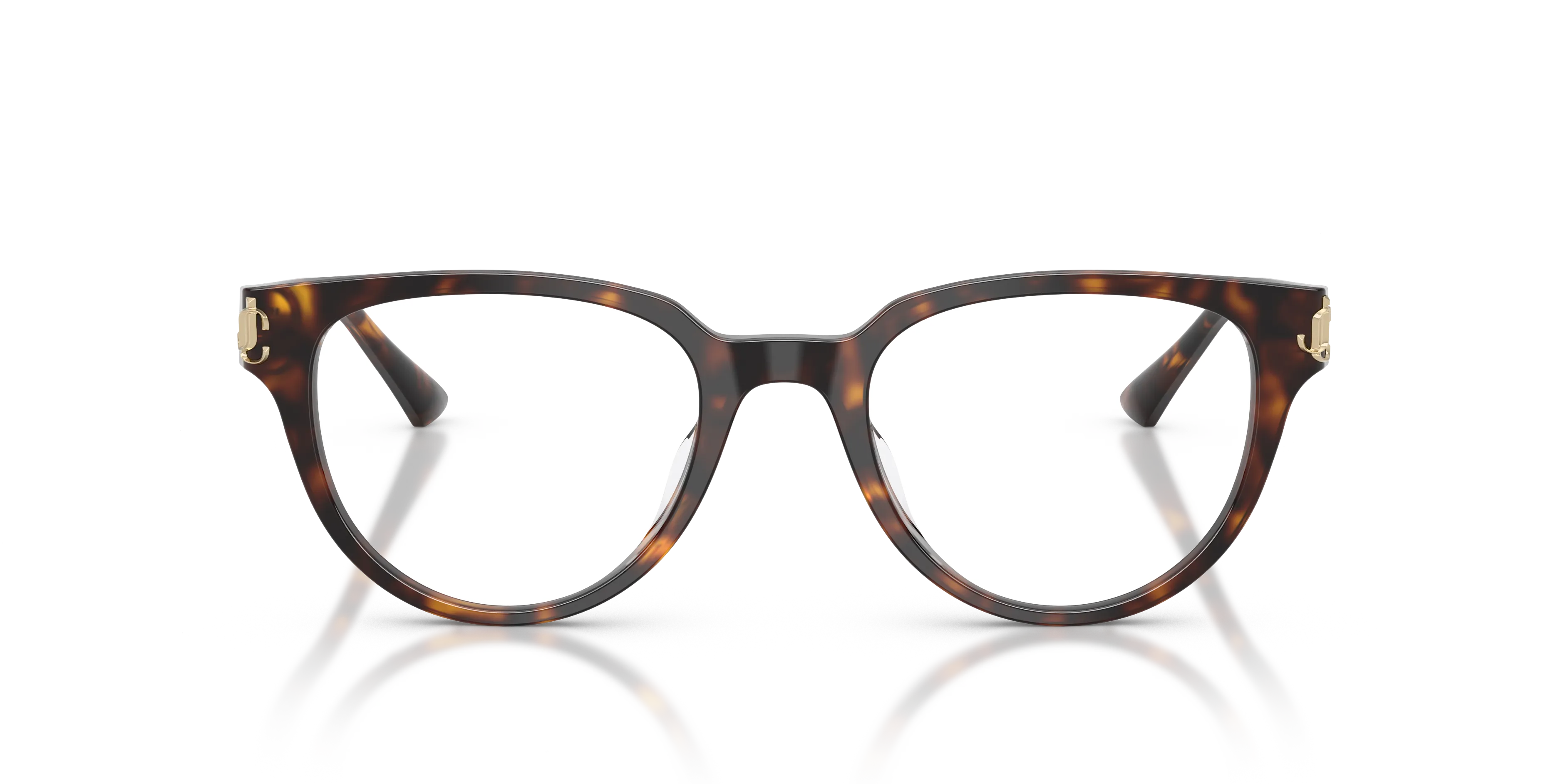 Jimmy Choo JC3051D 5002 Montature da vista Acetato Tartaruga Pantos Normale - immagine 3