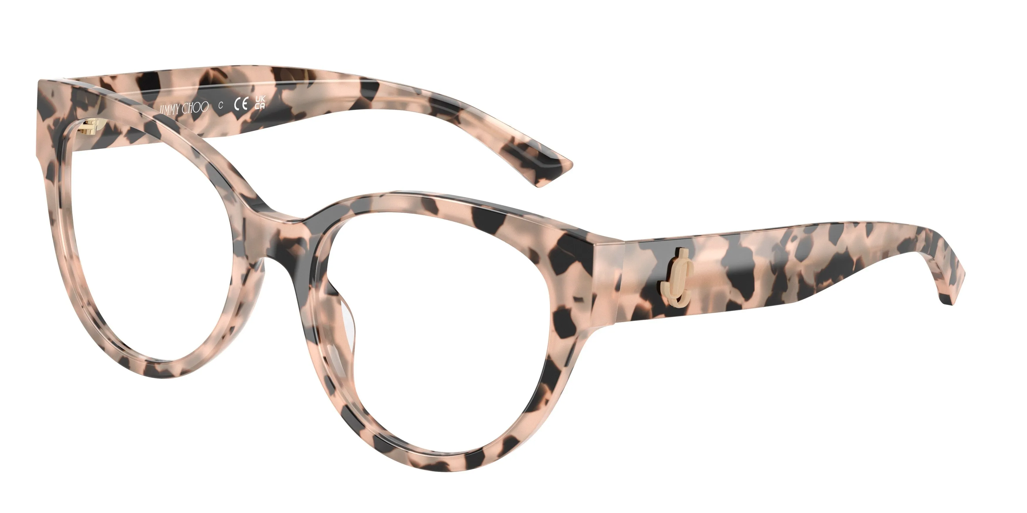 Jimmy Choo JC3050U 5080 Montature da vista Acetato Tartaruga Pantos Normale - immagine 1