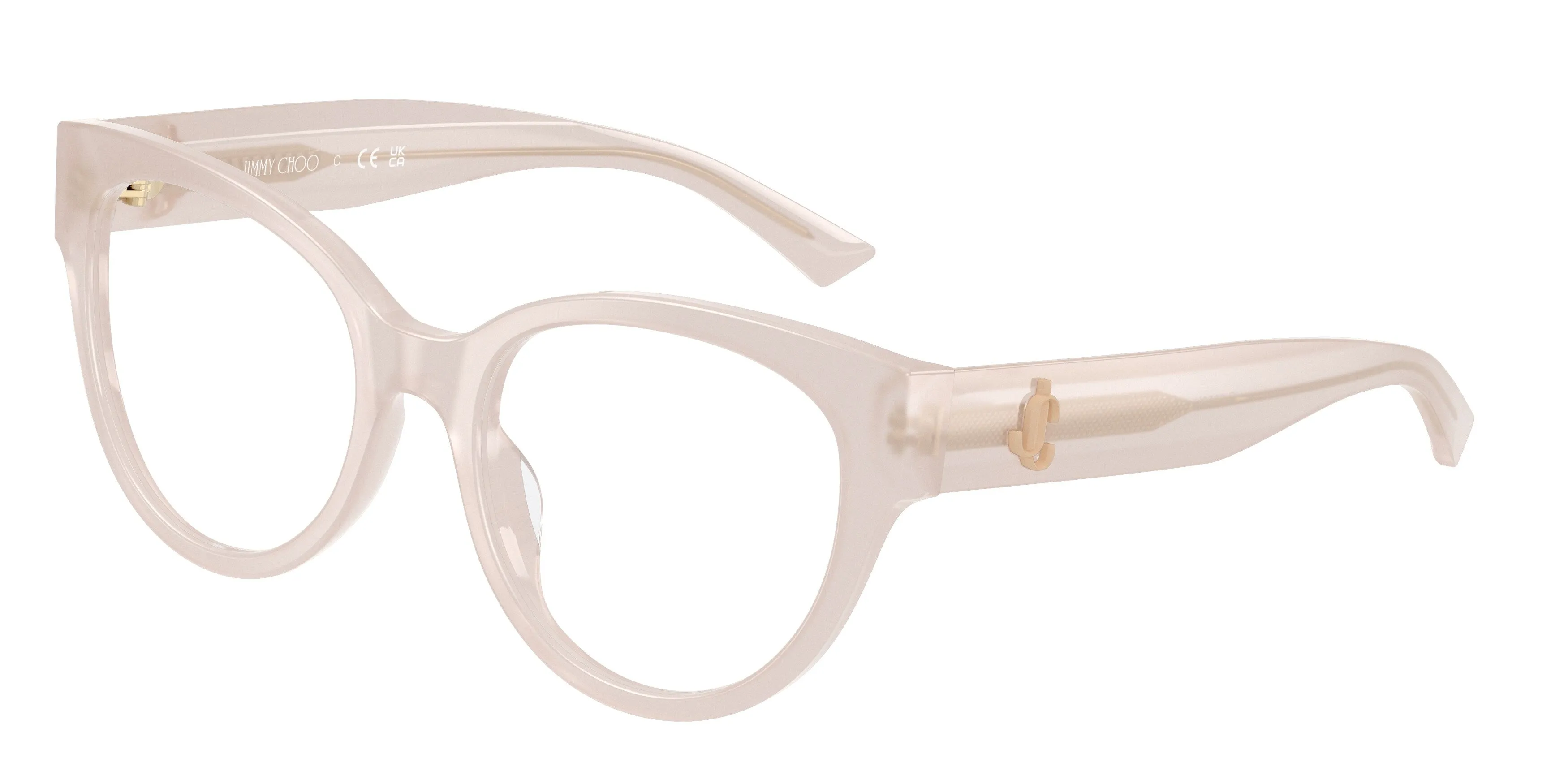 Jimmy Choo JC3050U 5025 Montature da vista Acetato Marrone Pantos Normale - immagine 1