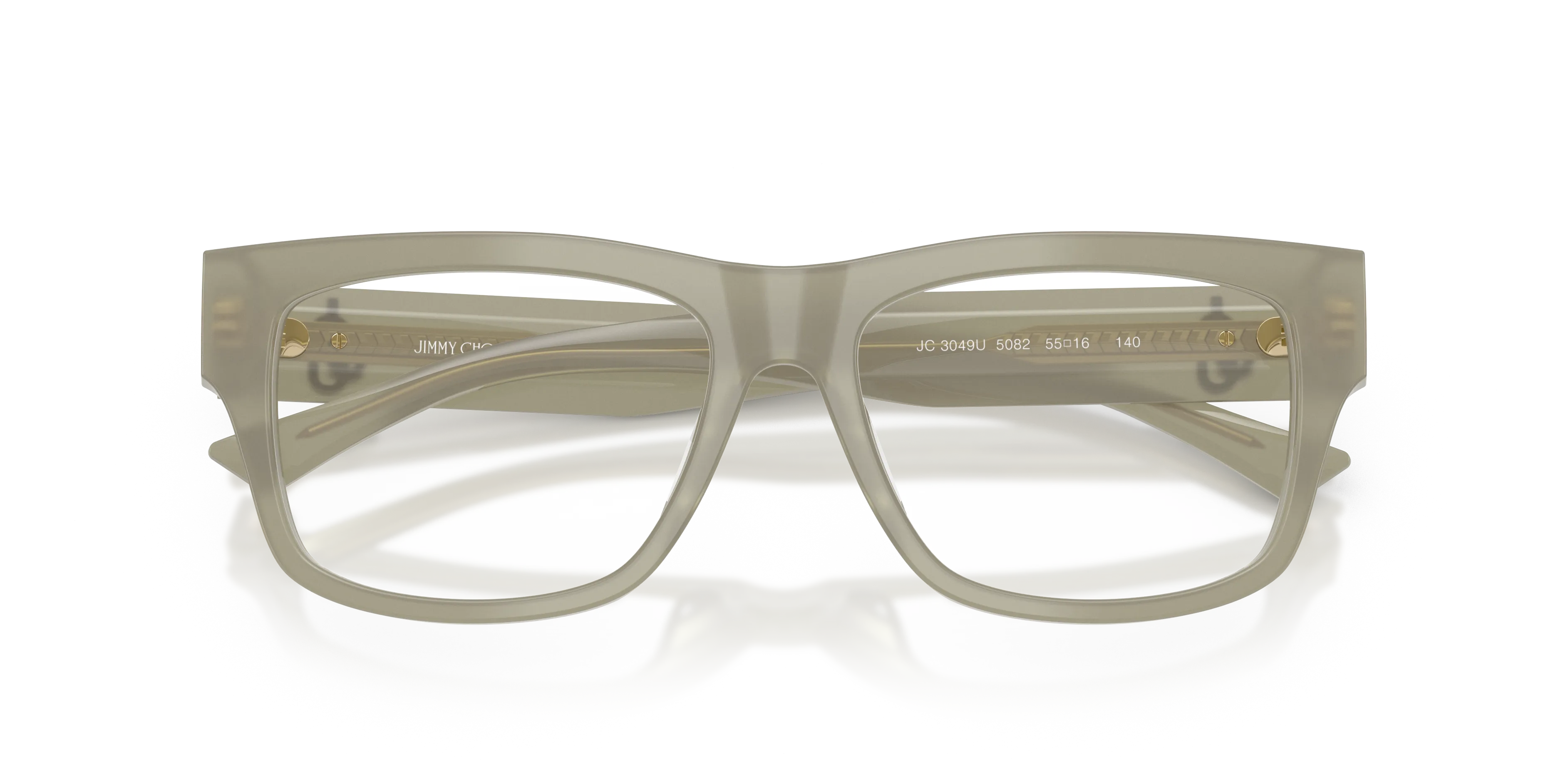 Jimmy Choo JC3049U 5082 Montature da vista Acetato Verde Pillow Normale - immagine 2