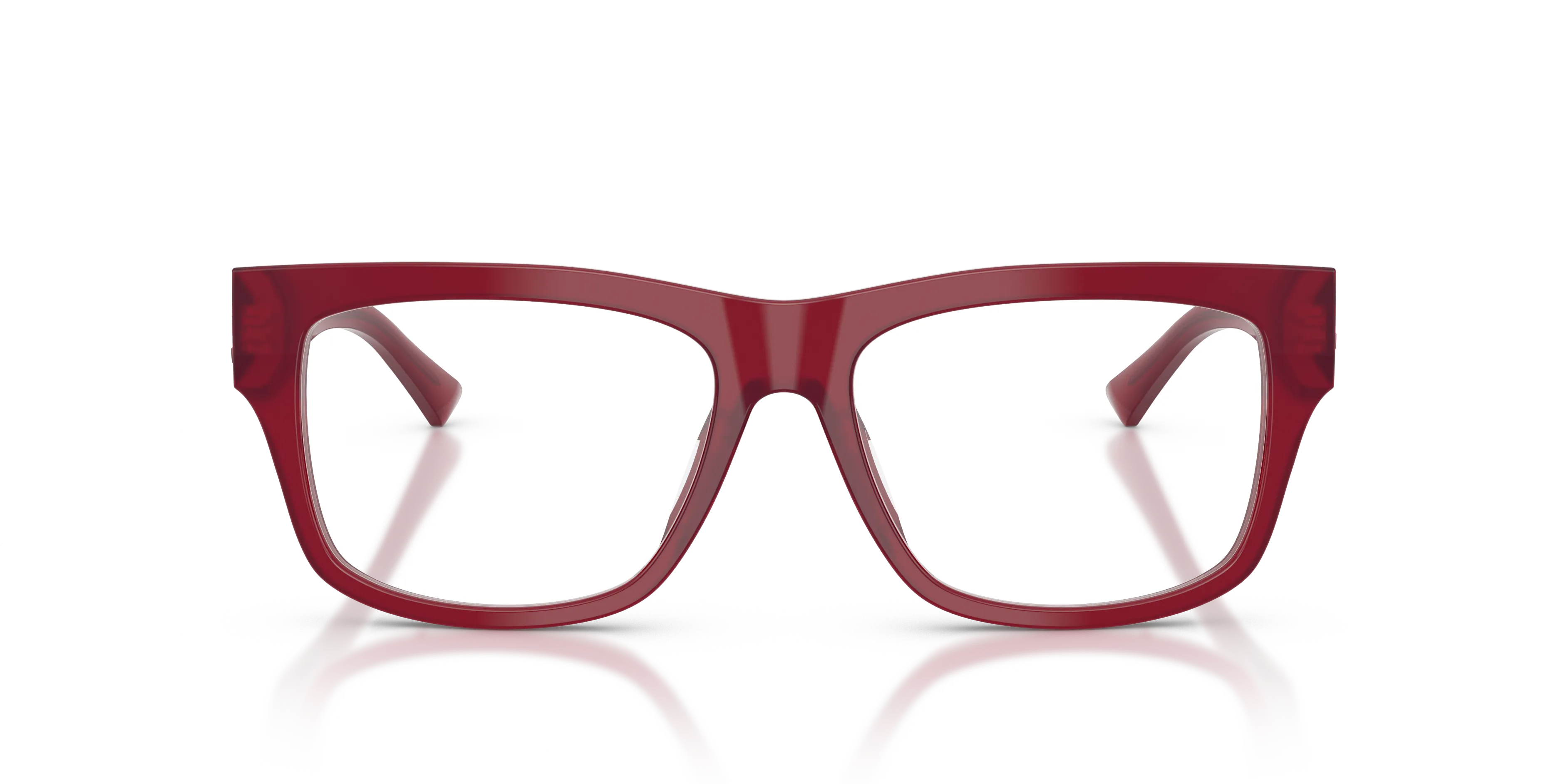 Jimmy Choo JC3049U 5081 Montature da vista Acetato Rosso Pillow Normale - immagine 3