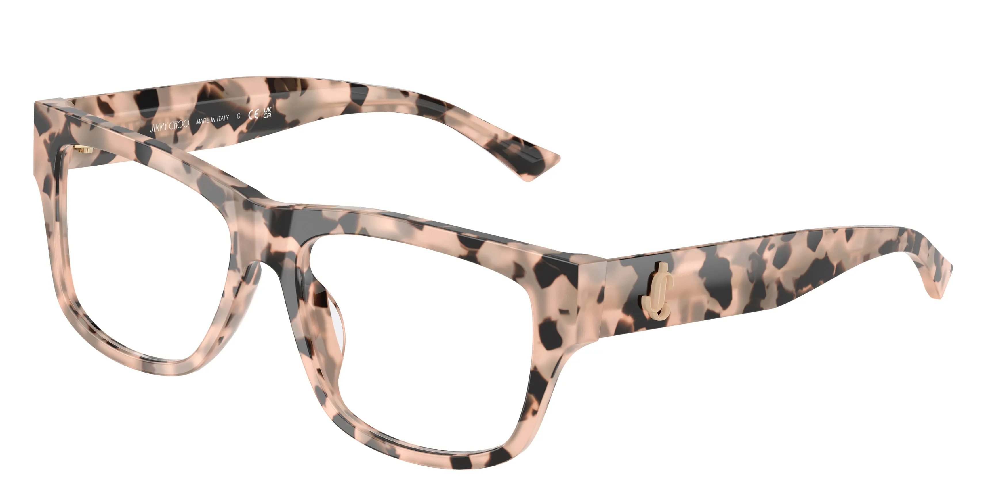 Jimmy Choo JC3049U 5080 Montature da vista Acetato Tartaruga Pillow Normale - immagine 1