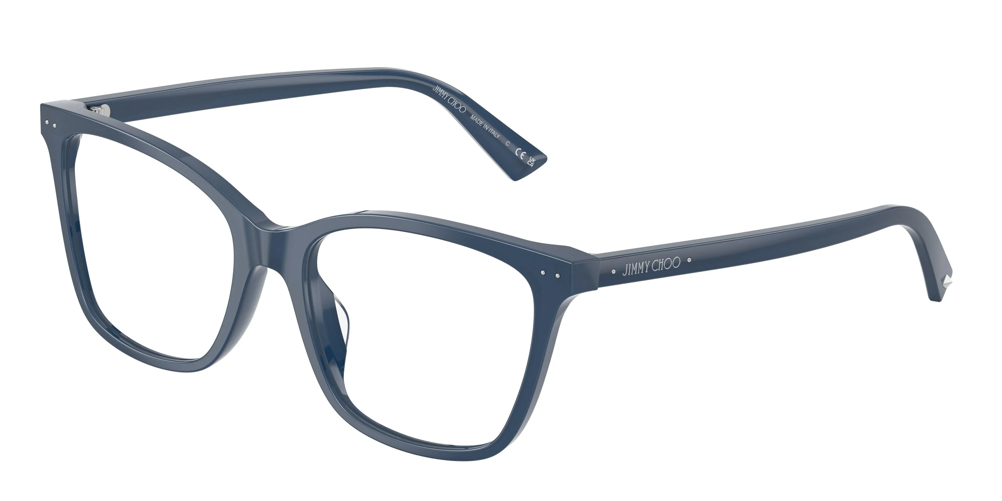 Jimmy Choo JC3048U 5088 Montature da vista Acetato Blu Pillow Normale - immagine 1