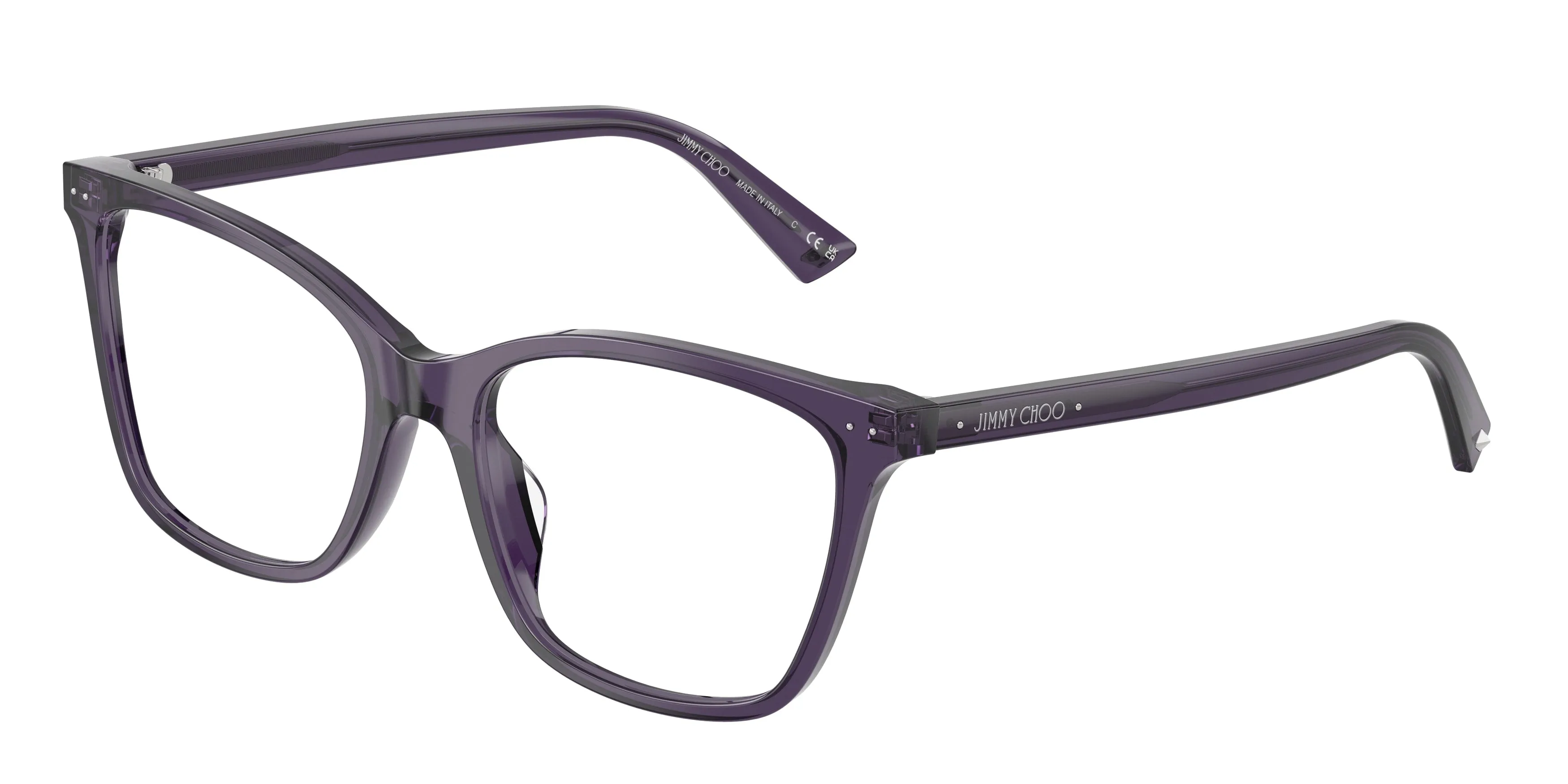Jimmy Choo JC3048U 5087 Montature da vista Acetato Viola Pillow Normale - immagine 1