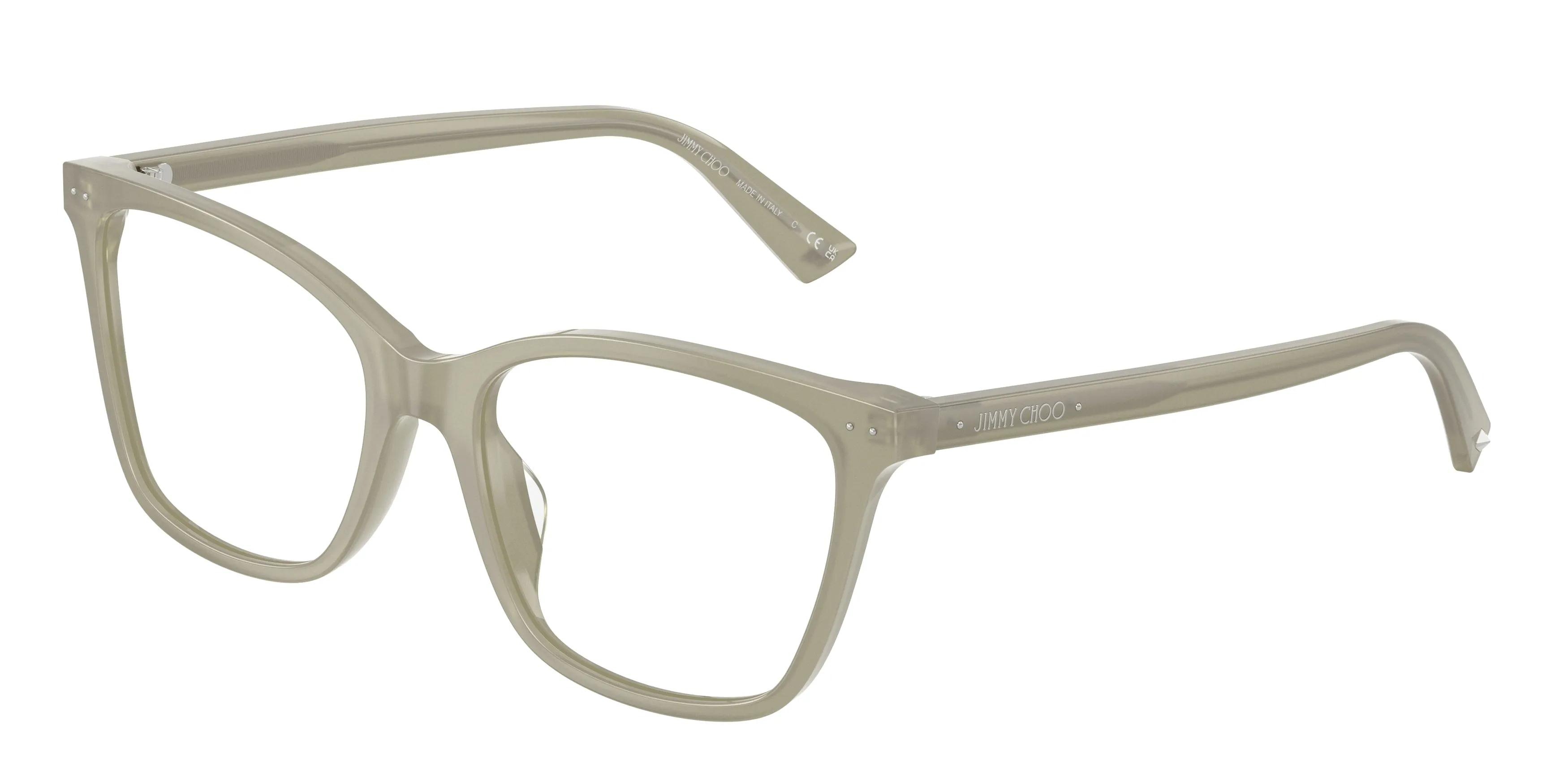Jimmy Choo JC3048U 5082 Montature da vista Acetato Verde Pillow Normale - immagine 1