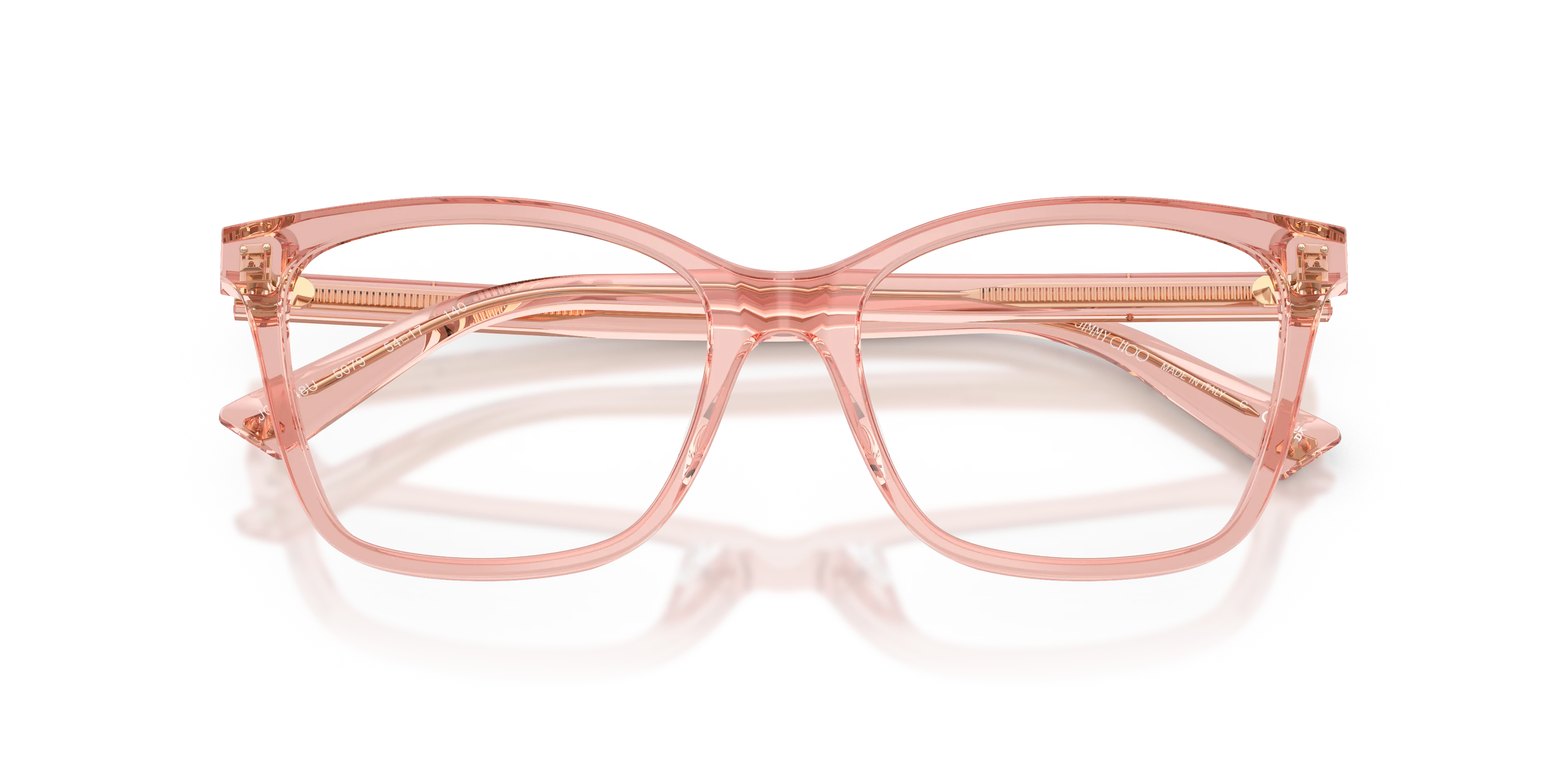 Jimmy Choo JC3048U 5079 Montature da vista Acetato Rosa Pillow Normale - immagine 2