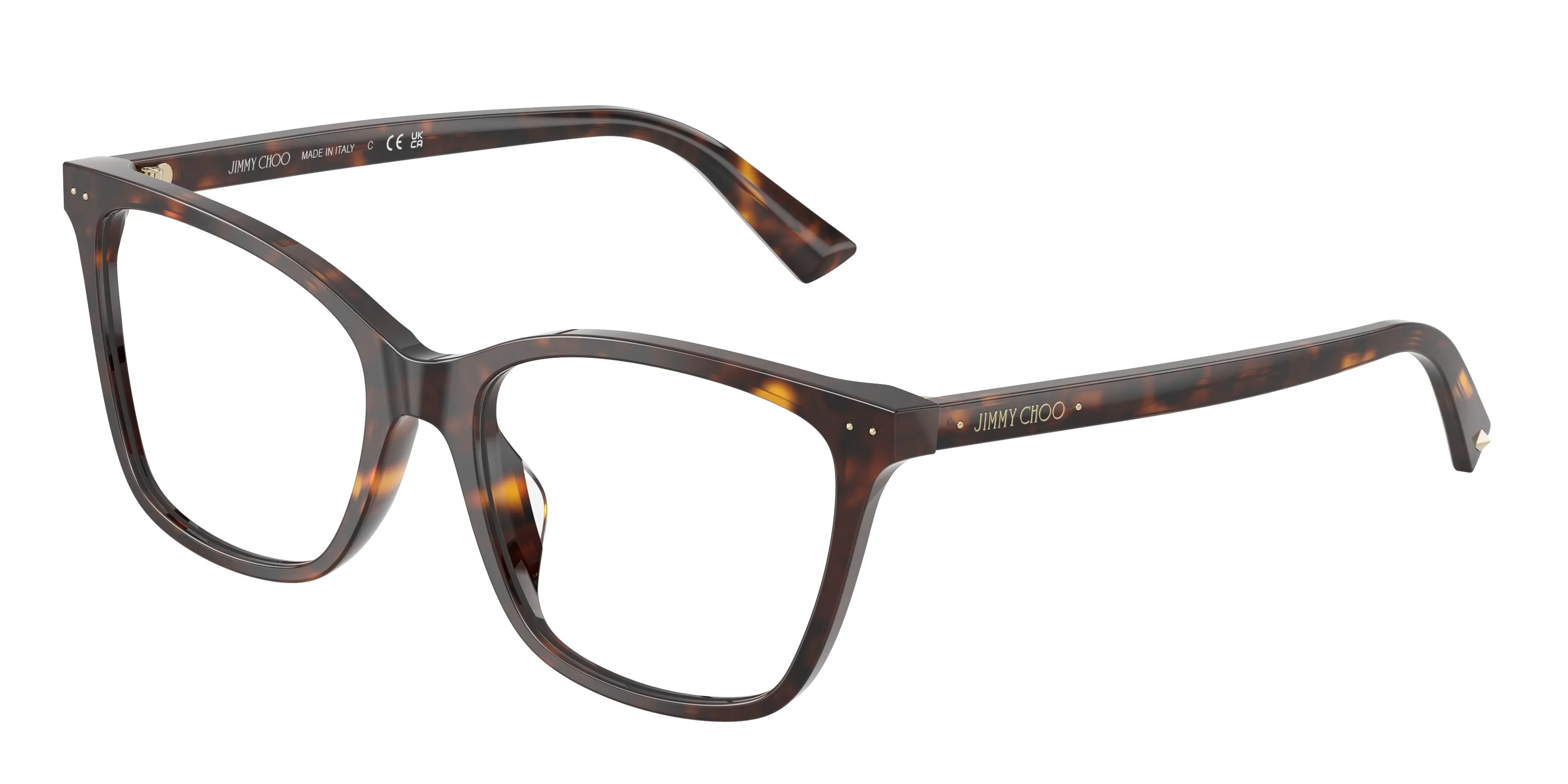 Jimmy Choo JC3048U 5002 Montature da vista Acetato Tartaruga Pillow Normale - immagine 1