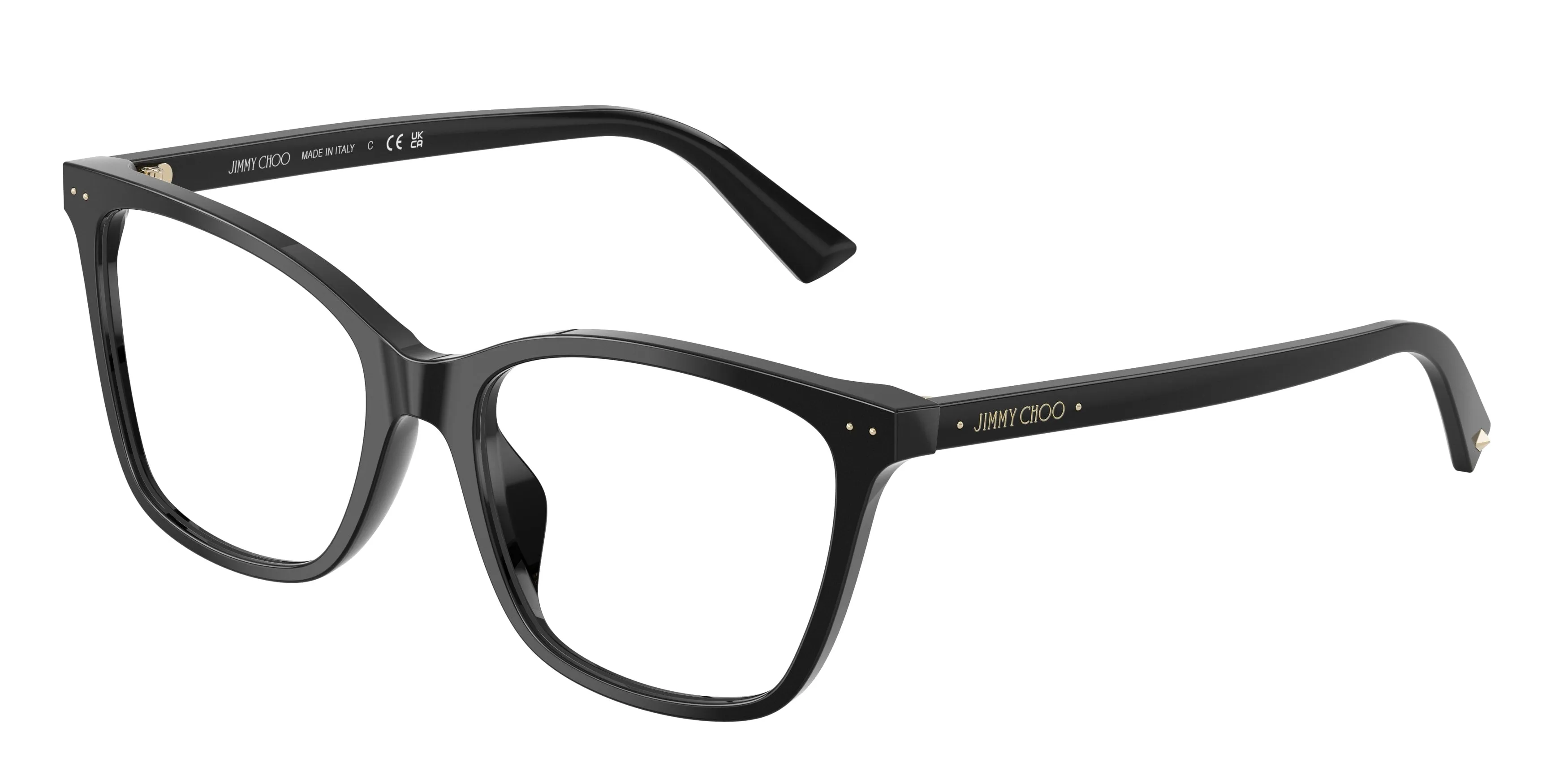 Jimmy Choo JC3048U 5000 Montature da vista Acetato Nero Pillow Normale - immagine 1