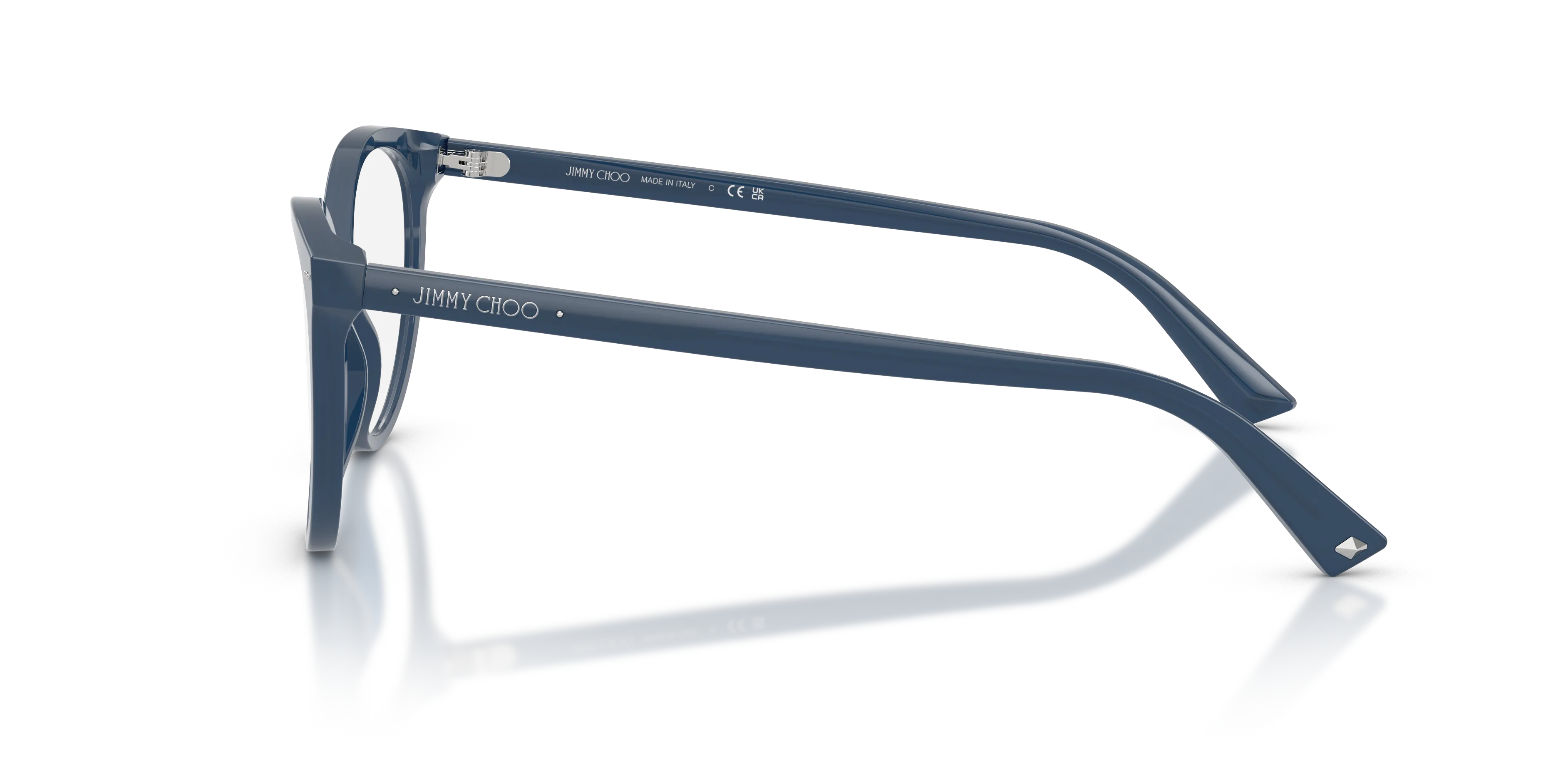 Jimmy Choo JC3047 5088 Montature da vista Acetato Blu Pantos Normale - immagine 4