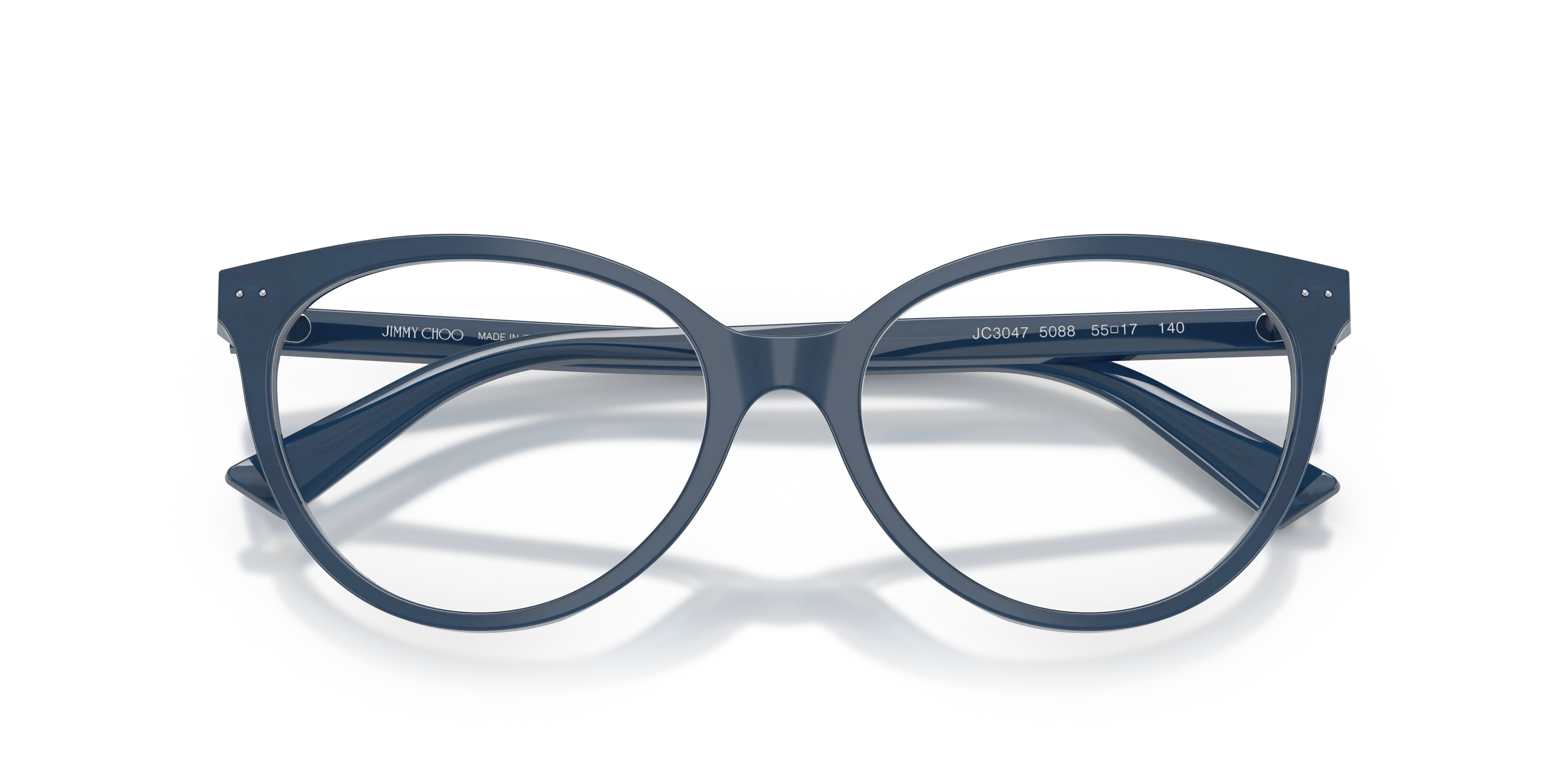 Jimmy Choo JC3047 5088 Montature da vista Acetato Blu Pantos Normale - immagine 2