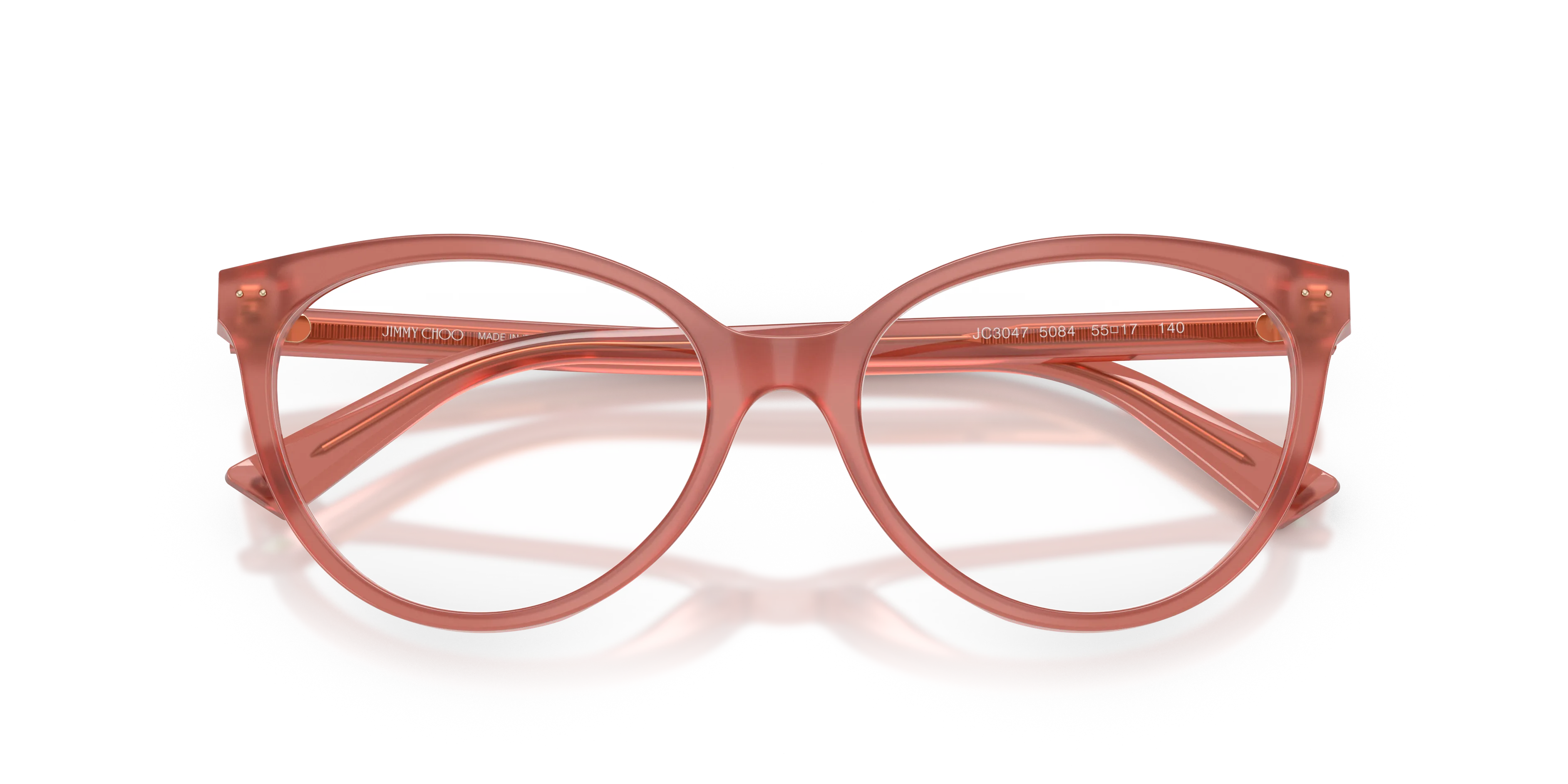 Jimmy Choo JC3047 5084 Montature da vista Acetato Rosa Pantos Normale - immagine 2