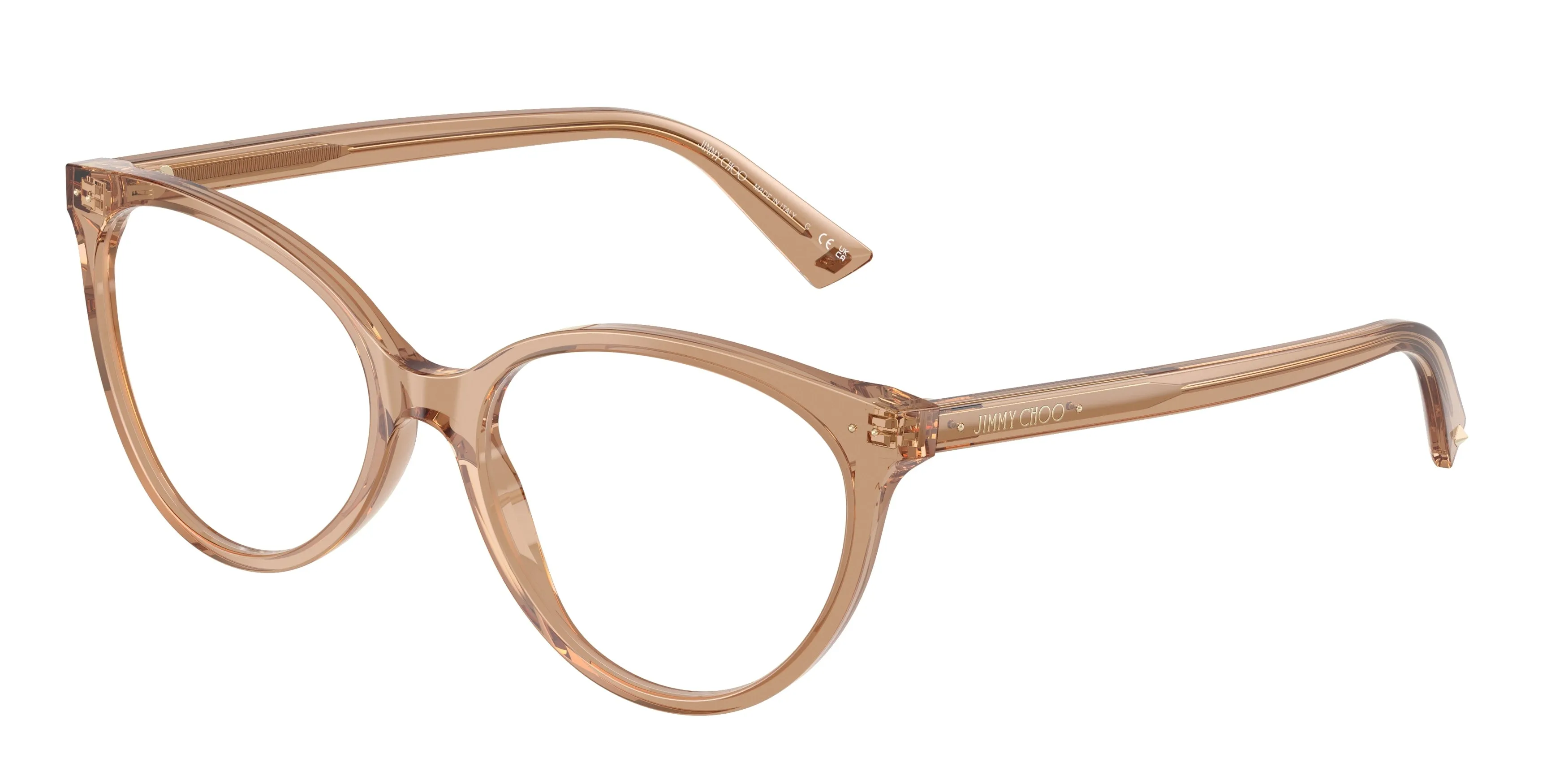 Jimmy Choo JC3047 5076 Montature da vista Acetato Marrone Pantos Normale - immagine 1